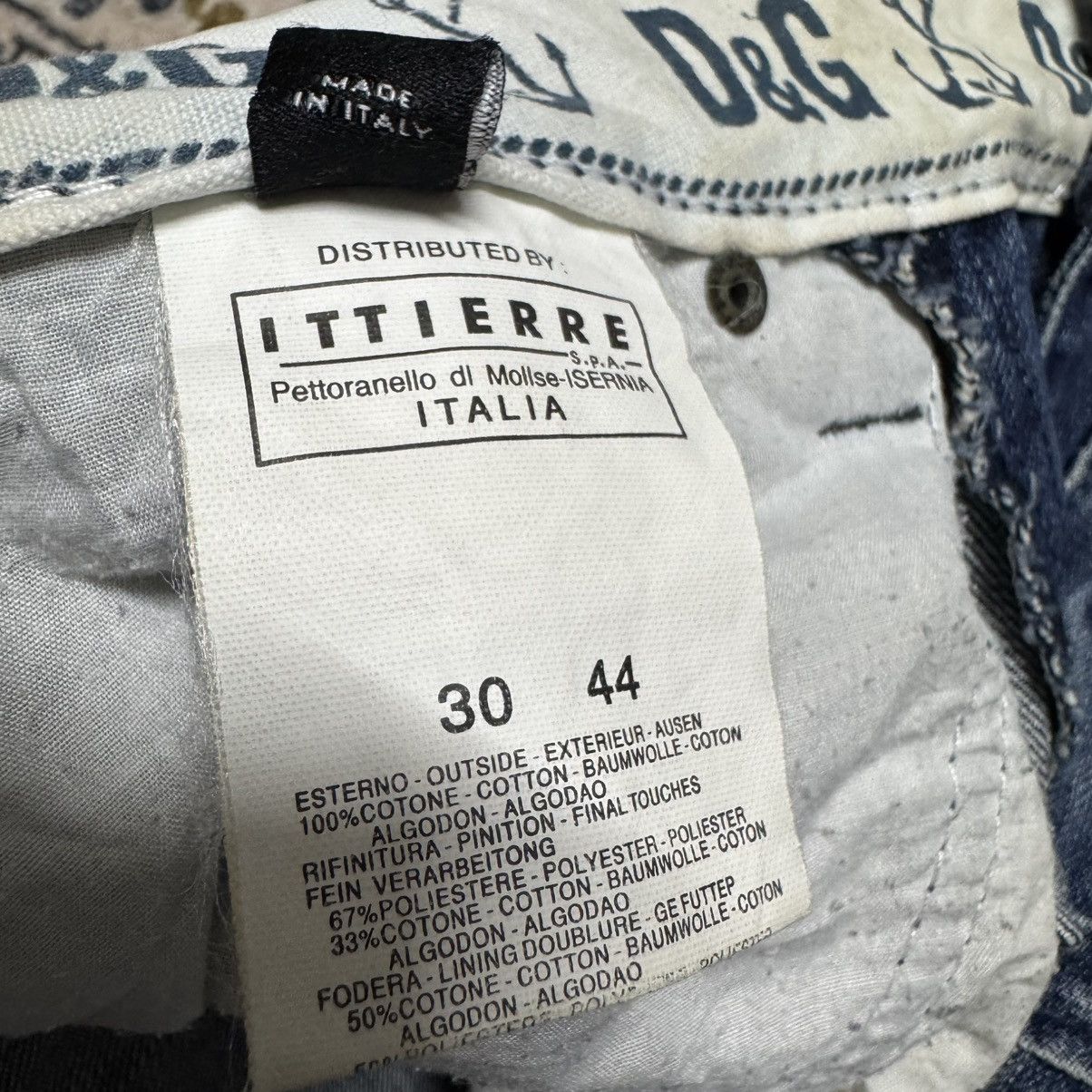 Dolce & Gabbana Dolce & Gabbana Extreme Denim Expose Zipper Jeans Size US 30 / EU 46 - 20 Thumbnail