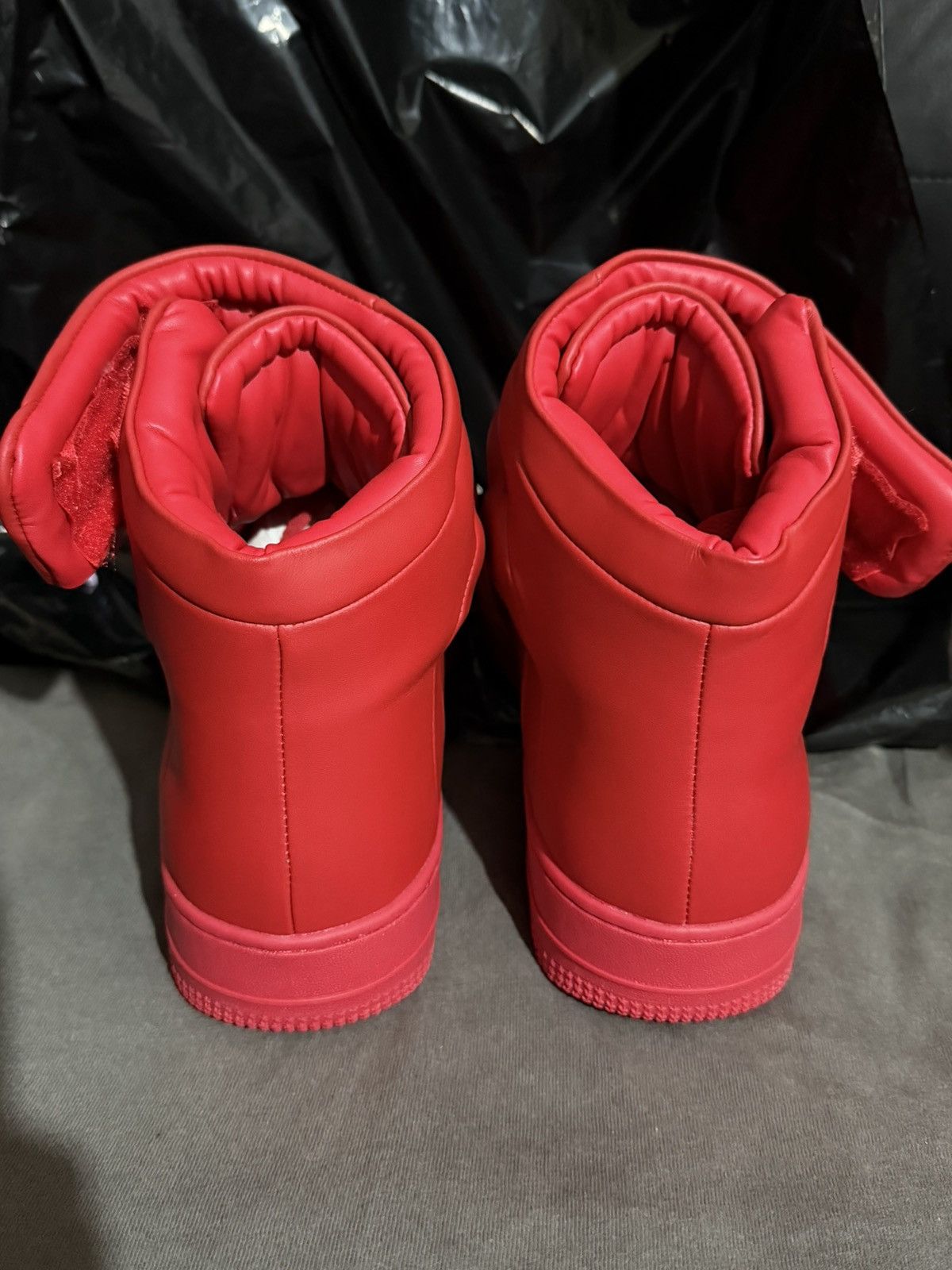 Grimykids Grimy Kids Future AF1 High Sneaker sz9.5 Red Size US 9.5 / EU 42-43 - 7 Thumbnail