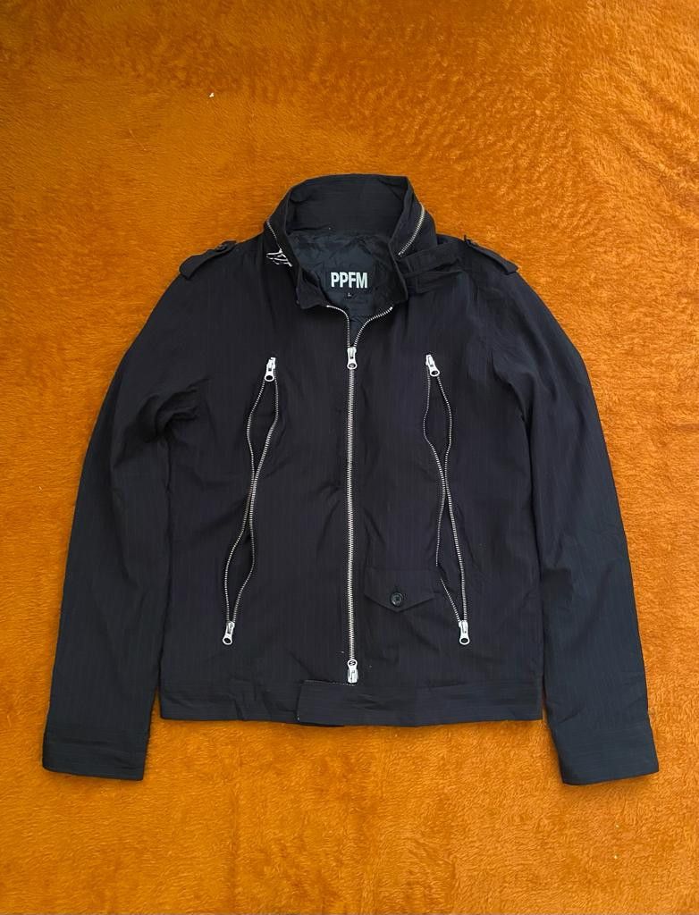 Japanese Brand × PPFM Ppfm mulitizip light jacket retropunk Style Size US S / EU 44-46 / 1 - 1 Thumbnail