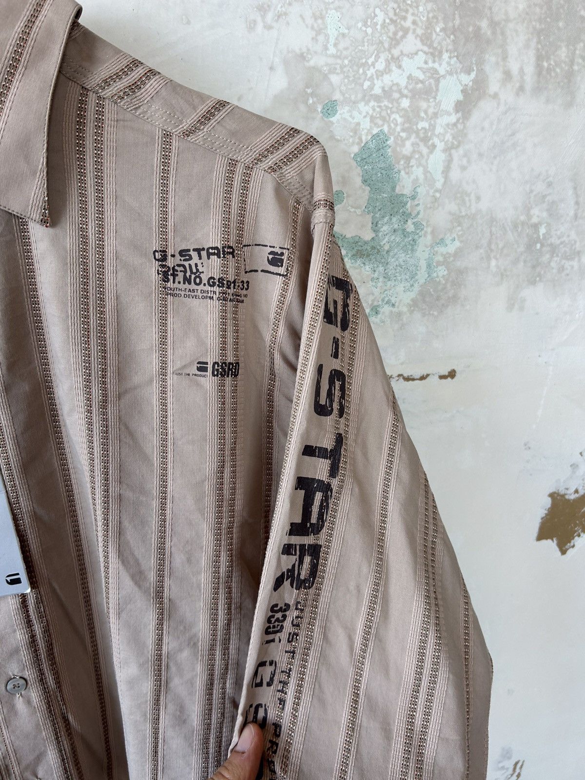 Designer × G-Star G STAR RAW BUTTON SHIRT Size US XL / EU 56 / 4 - 5 Thumbnail