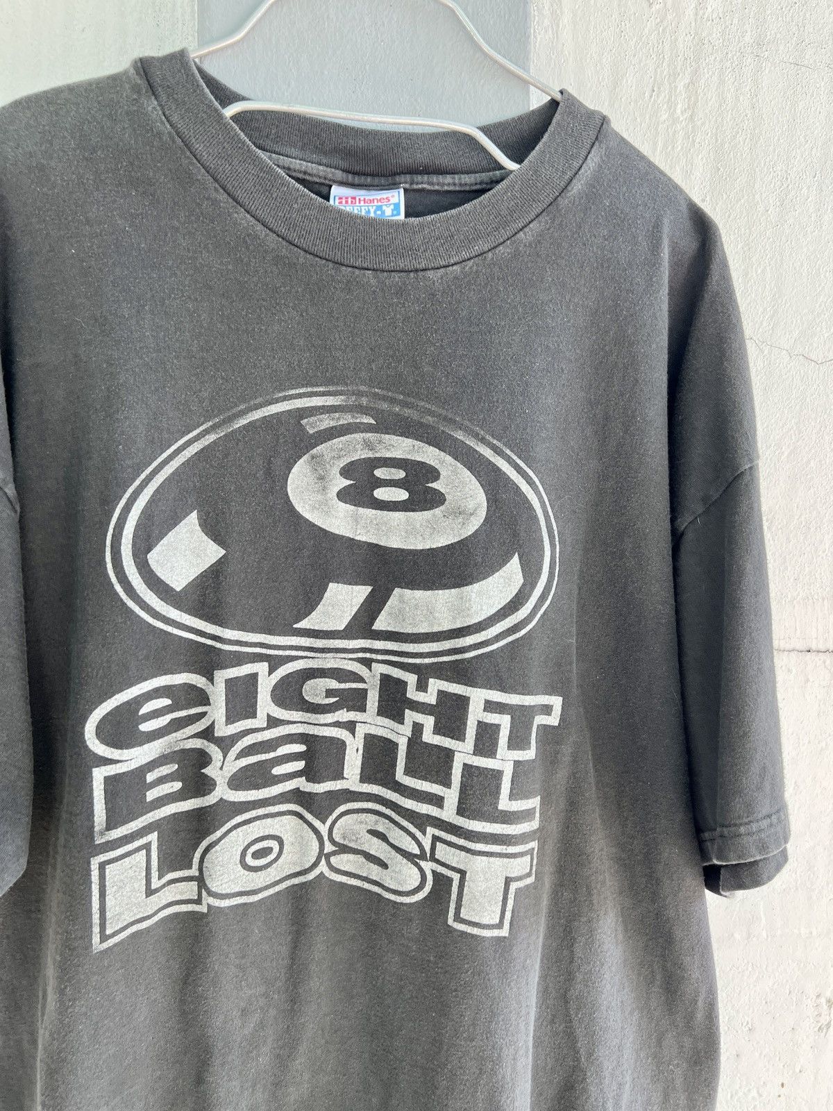 Rap Tees Very Rare Vintage 90s Eightball Lost Tee 2XL Faded hipop Size US XXL / EU 58 / 5 - 2 Thumbnail