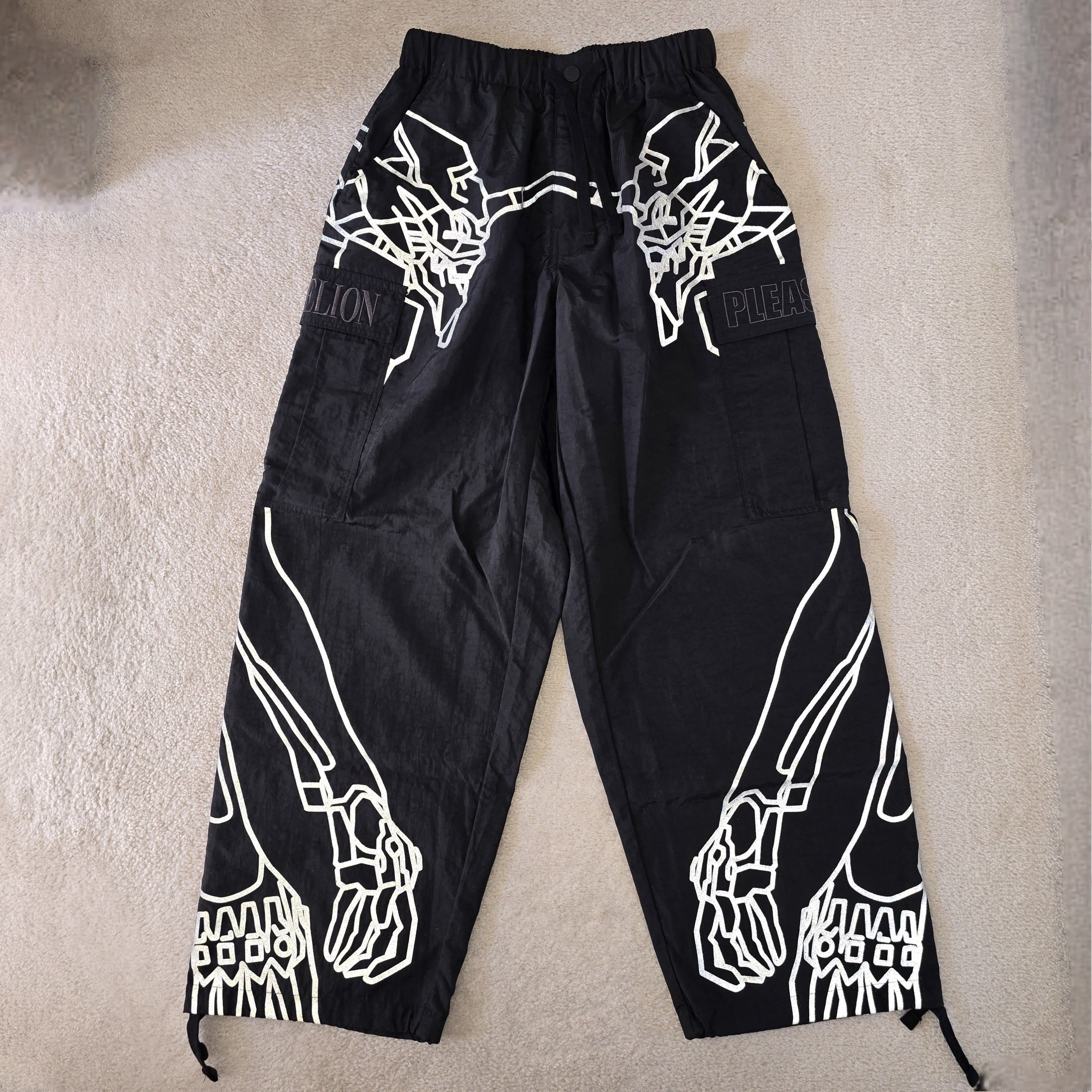 Pleasures Pleasures x Evangelion EVA-1 Cargo Pant Small, 28-30 Size US 28 / EU 44 - 2 Thumbnail