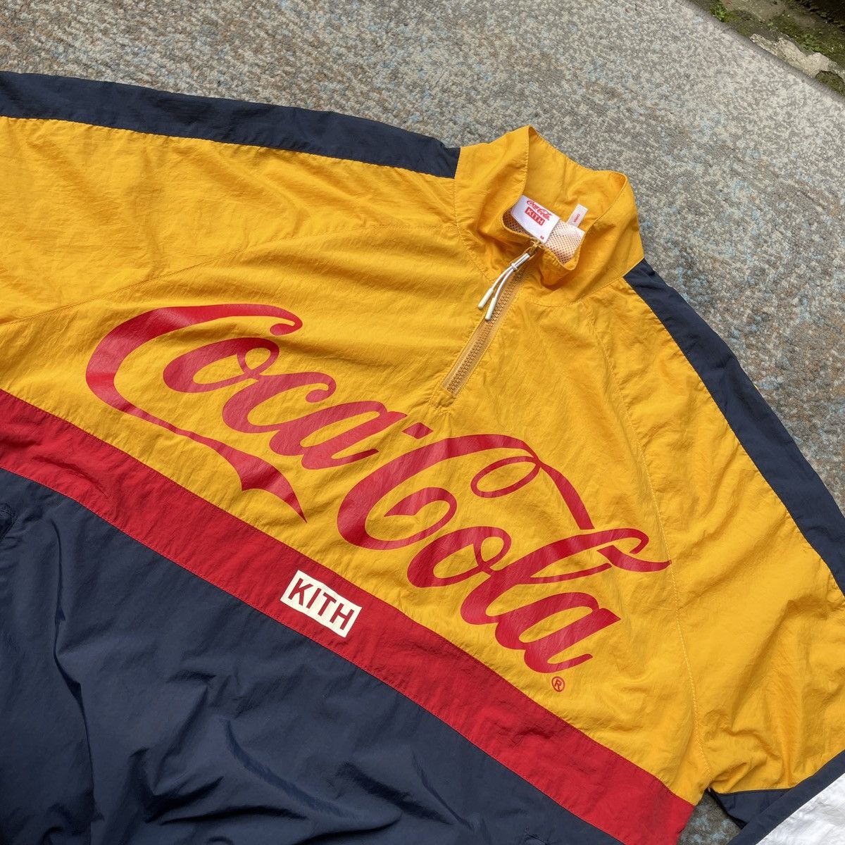 Coca Cola × Kith Kith x Coca Cola 1/4 Nylon Zip Jacket Size US M / EU 48-50 / 2 - 6 Thumbnail
