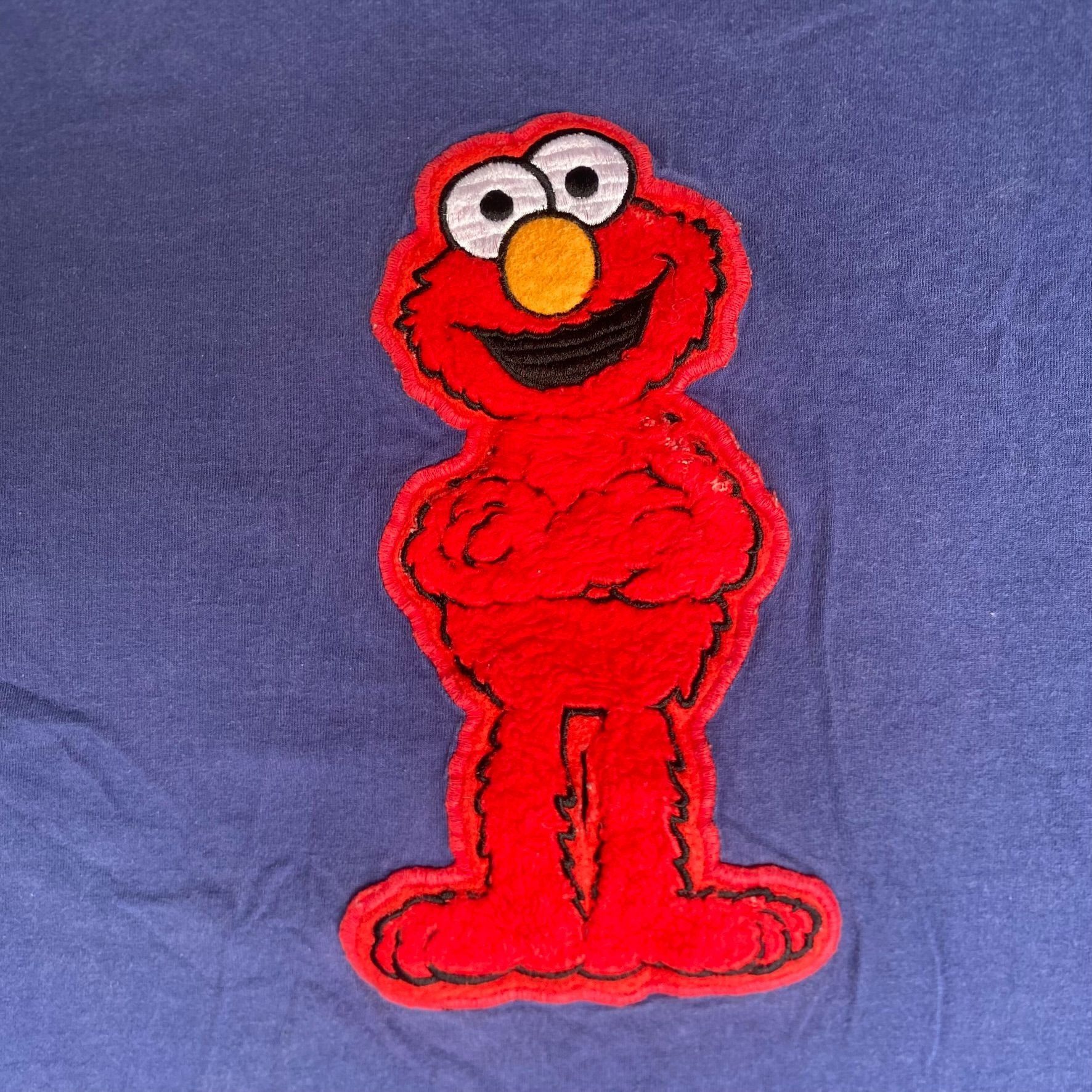 Vintage Vintage 90s Elmo Sesame Street Shirt Retro Cartoon Tee Size US L / EU 52-54 / 3 - 3 Thumbnail