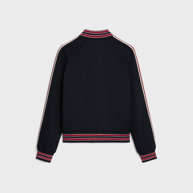 Celine o1bcso1str0126 2V47X896C Teddy Jacket in Navy Size US S / EU 44-46 / 1 - 2 Thumbnail