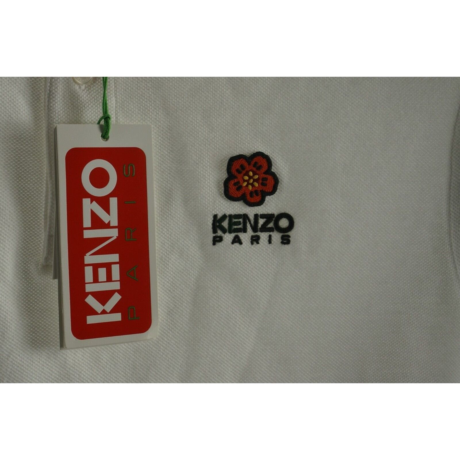 Kenzo New $230 KENZO Paris Crest Flower Logo Men's XL Polo Shirt Size US XL / EU 56 / 4 - 4 Thumbnail