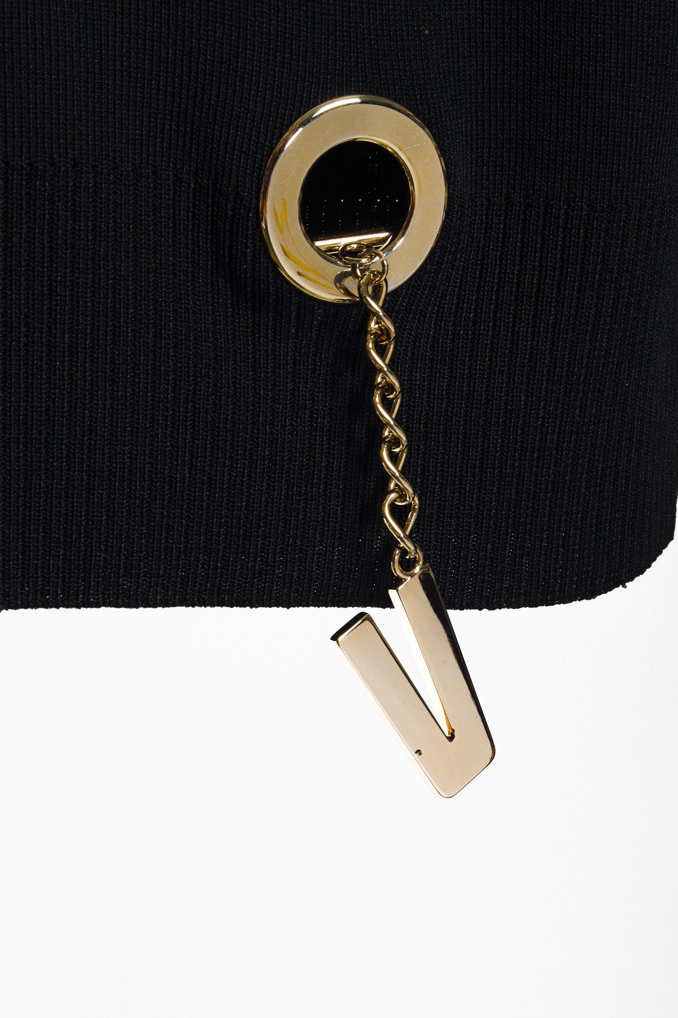 Versus Versace Versus Versace Black Knit Sweater Size M / US 6-8 / IT 42-44 - 7 Thumbnail