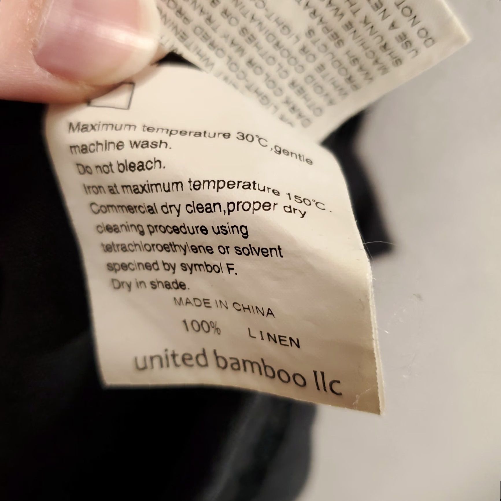Vintage Womens Linen Dress Black Shift 4 Boho Bamboo United 22 Knee Length 3/4 Sleeve Round Neck Homegoing? Wait. No. Size S / US 4 / IT 40 - 6 Thumbnail