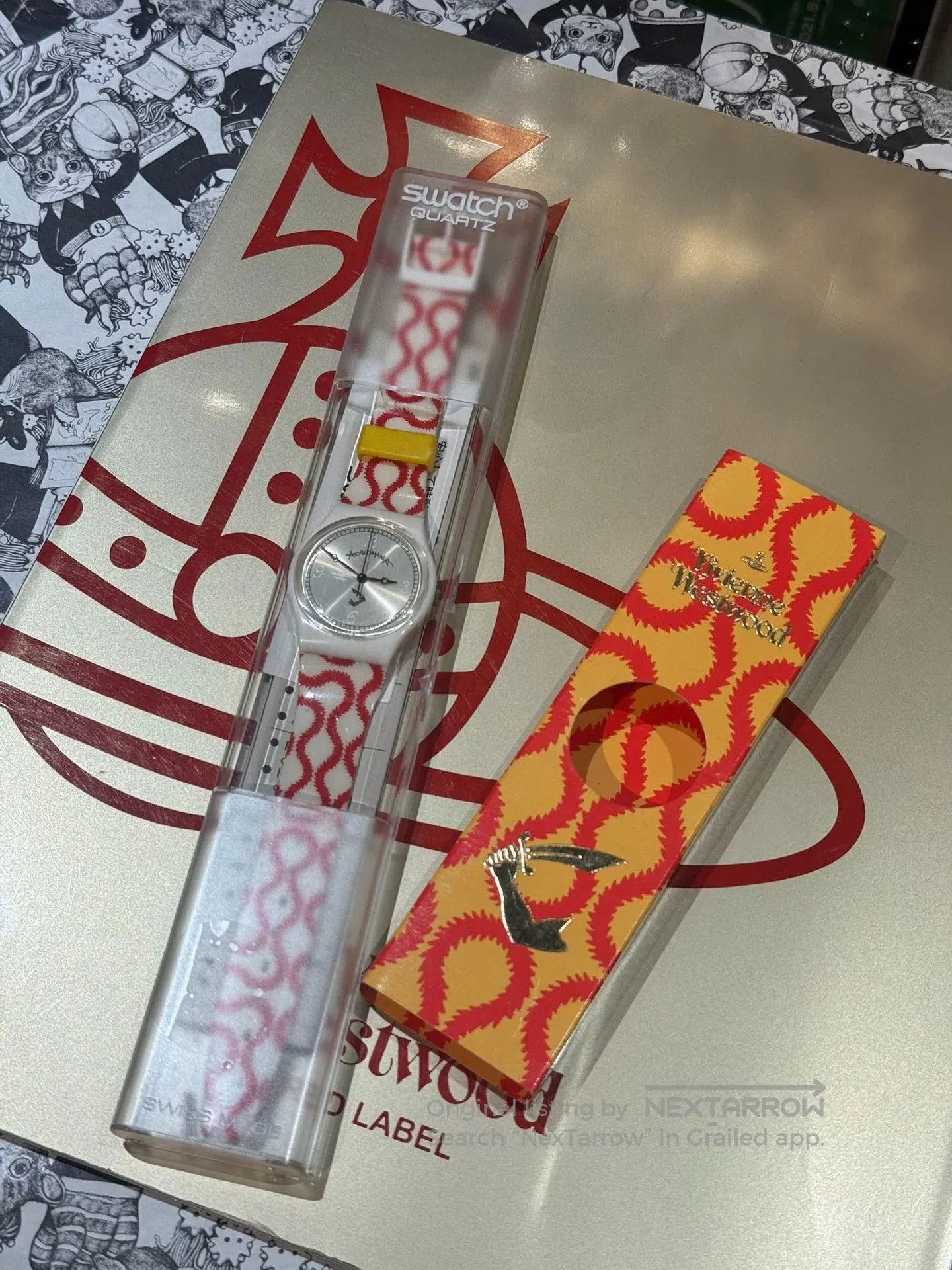 Vivienne Westwood Vivienne Westwood x Swatch Pirate Watch. Size ONE SIZE - 1 Thumbnail