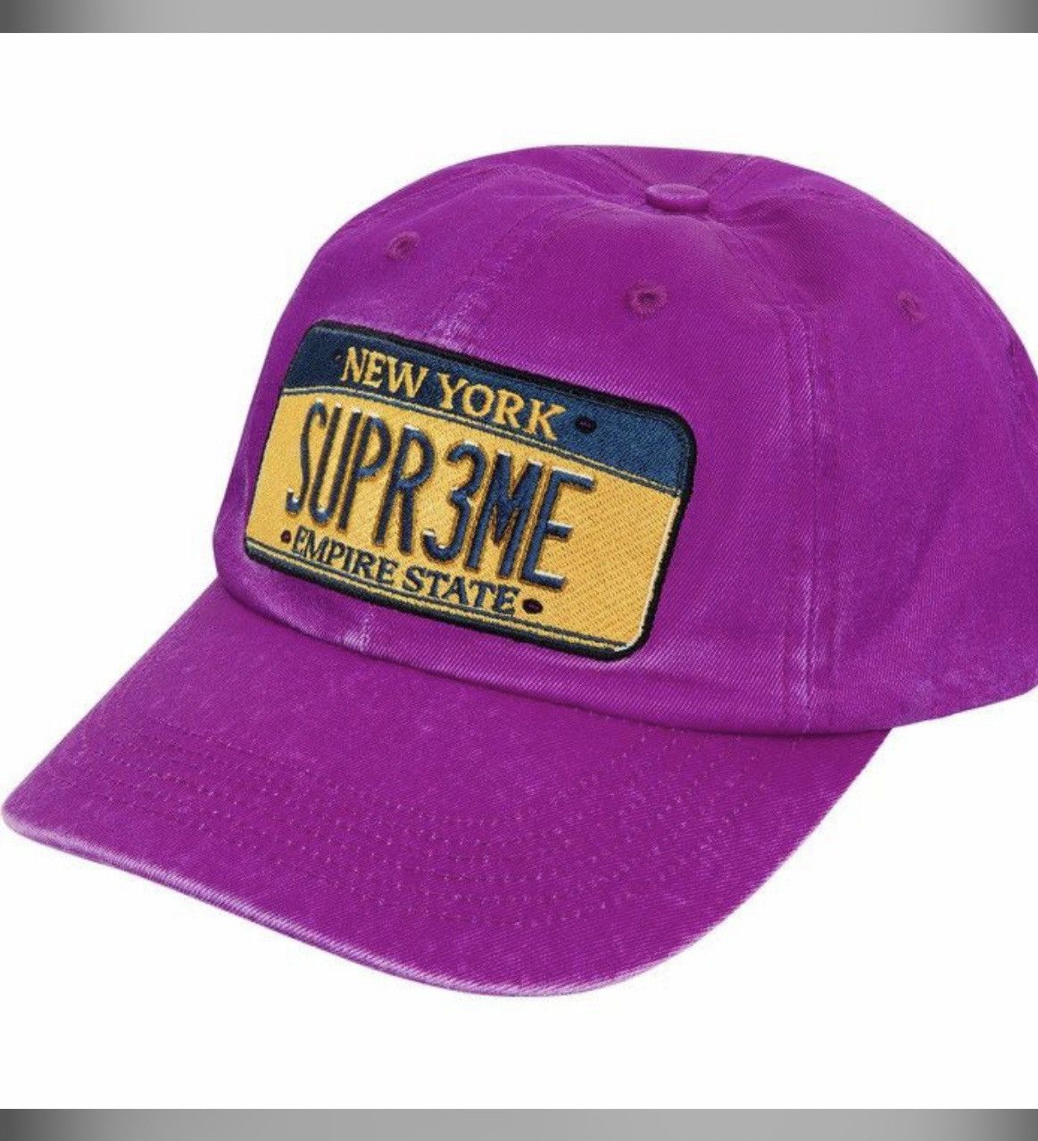 Supreme Supreme License Plate Hat 🪪 Size ONE SIZE - 3 Thumbnail