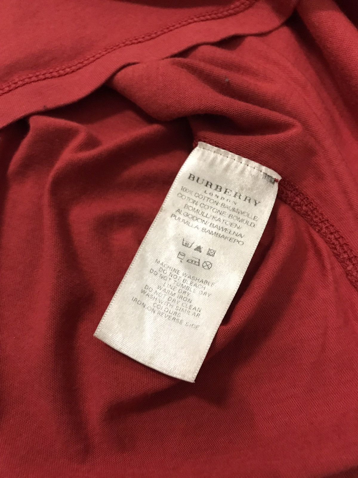 Burberry × Burberry Prorsum Vintage Burberry slim fit t shirt Size US S / EU 44-46 / 1 - 6 Thumbnail