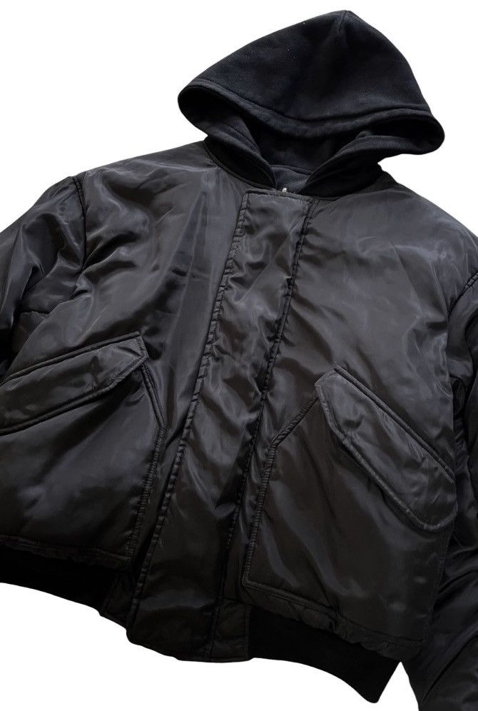 No Faith Studios No/Faith Studios Reversible Hood Bomber Jacket Black Size US L / EU 52-54 / 3 - 5 Thumbnail