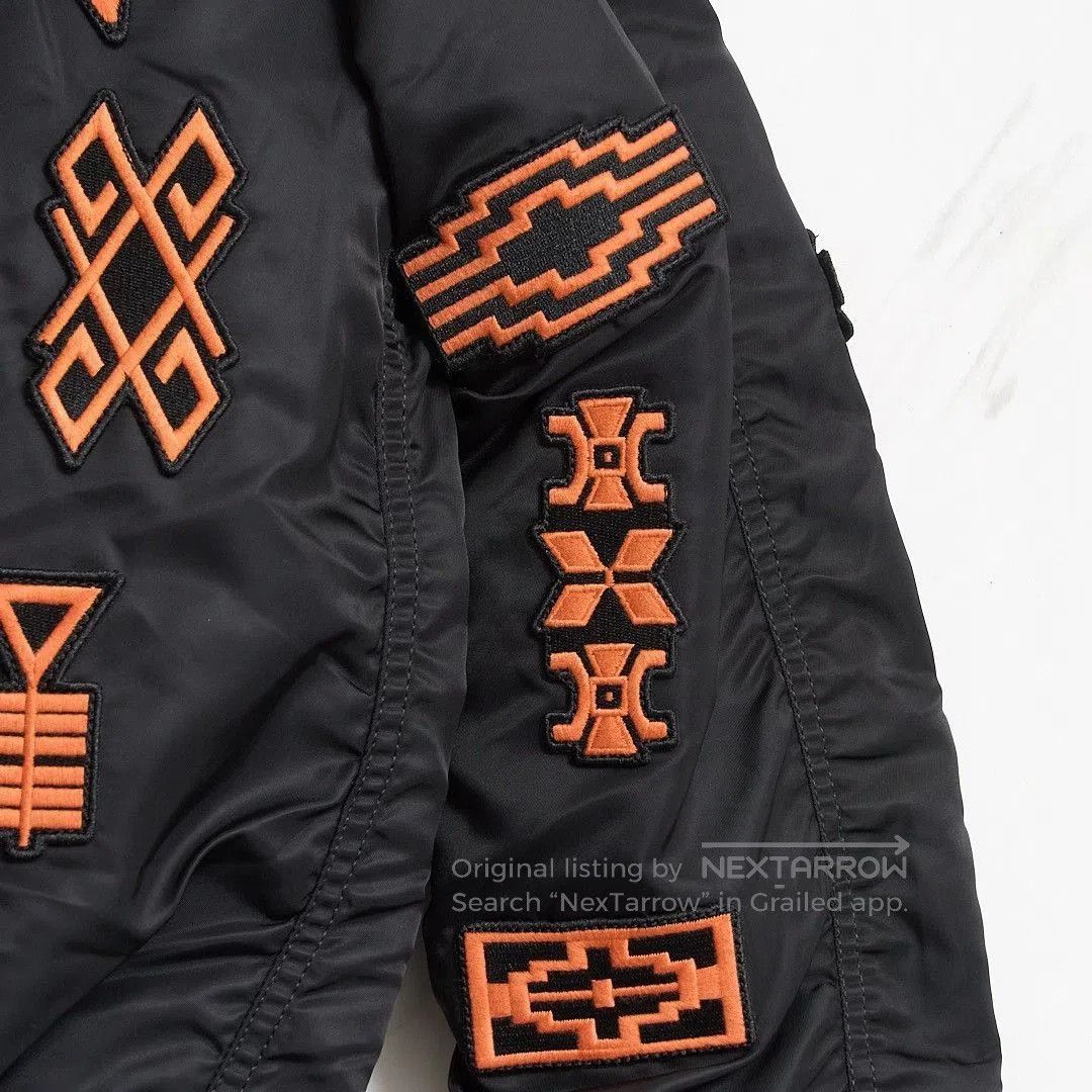 Marcelo Burlon Marcelo Burlon Men's Heavy Embroidered Bomber Jacket. Size US S / EU 44-46 / 1 - 6 Thumbnail