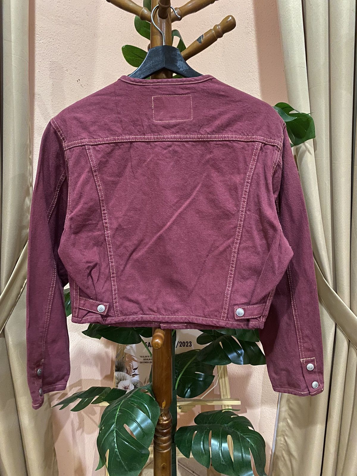 Camel × Vintage VINTAGE 80S CAMEL ROAD CROP DENIM JACKET Size M / US 6-8 / IT 42-44 - 9 Thumbnail