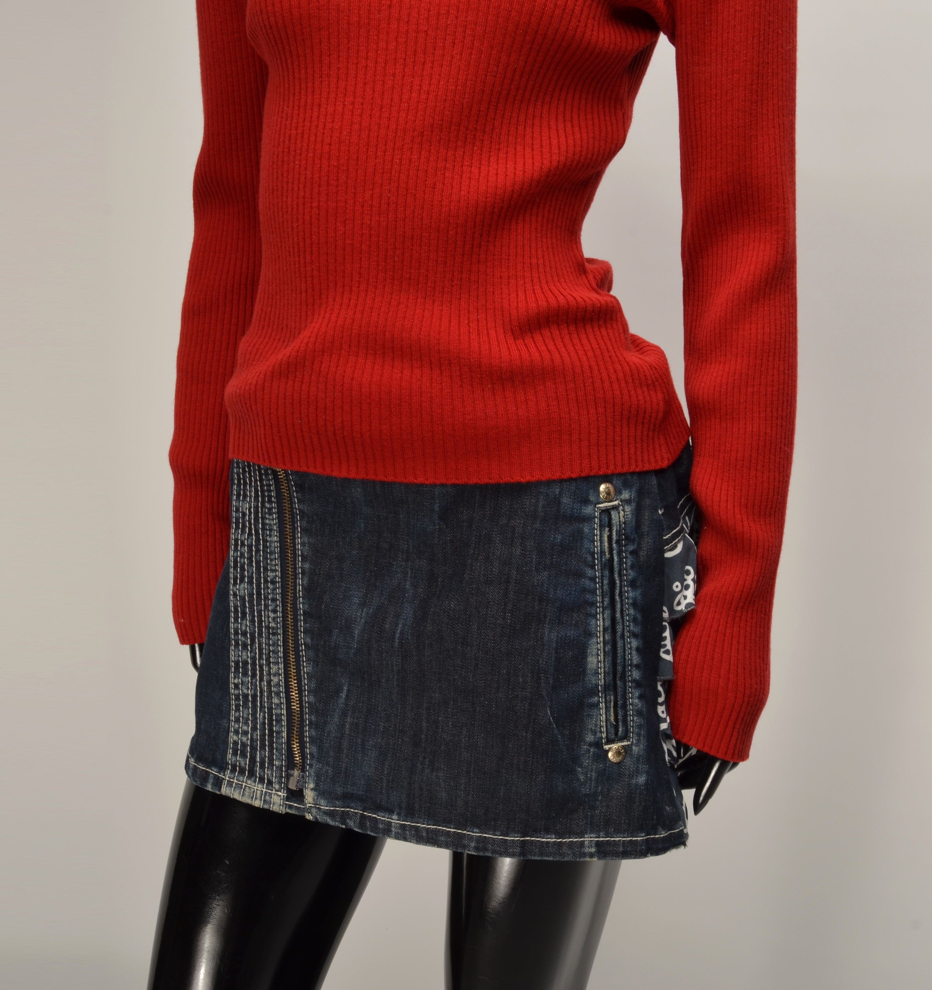 Dolce & Gabbana Vintage Dolce & Gabbana Rib Knit Turtleneck Jumper Size M / US 6-8 / IT 42-44 - 3 Thumbnail