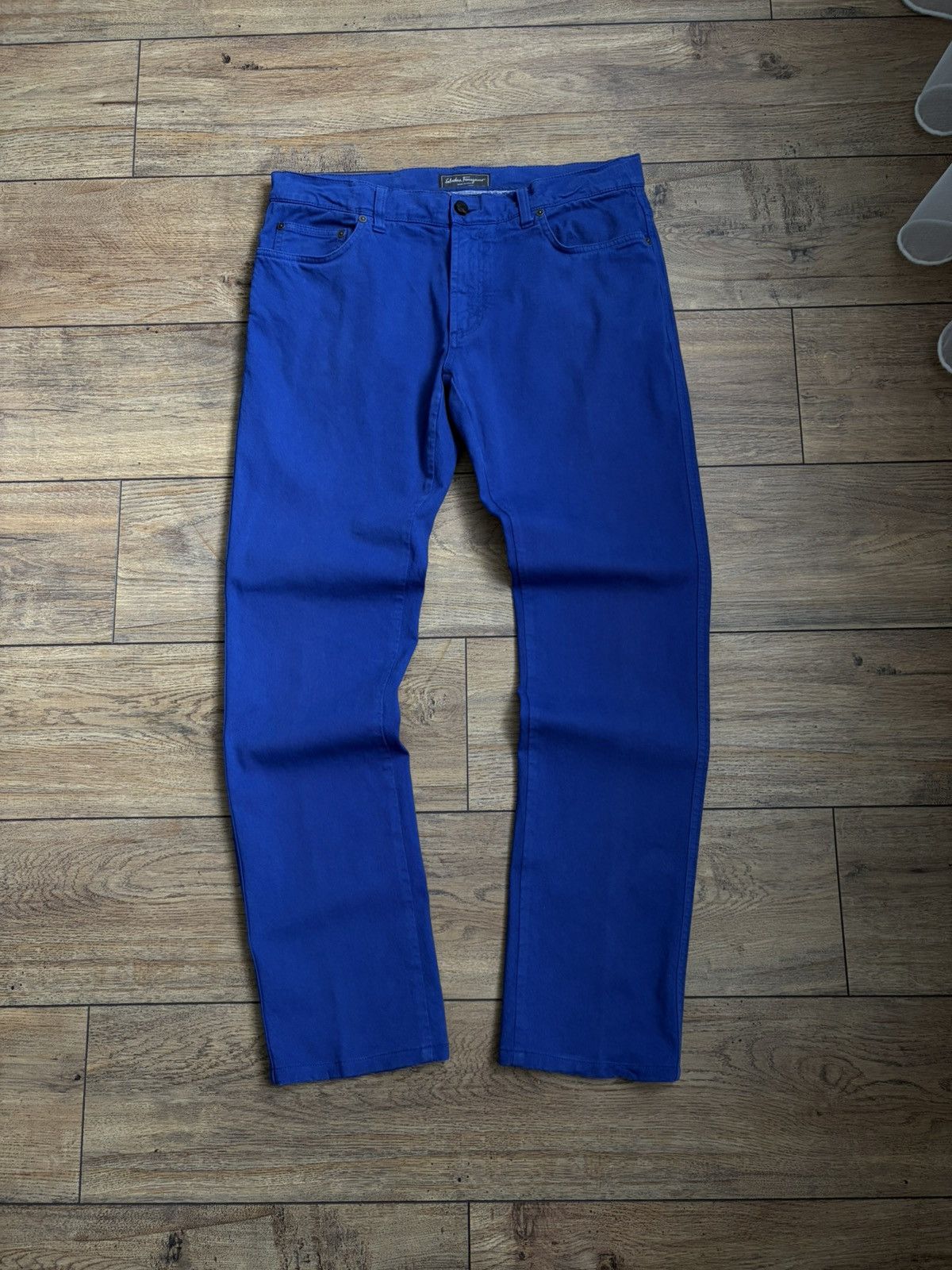 Salvatore Ferragamo Salvatore Ferragamo Blue Denim Pants Size US 34 / EU 50 - 1 Thumbnail