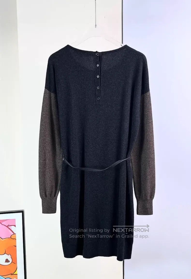 Loro Piana Loro Piana Round Neck Cashmere Dress Size XS / US 0-2 / IT 36-38 - 3 Thumbnail