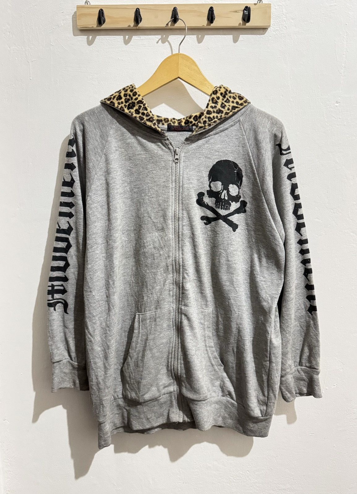Hysteric Glamour Y2k Skull leopard style ifsixwasnine zip hoodie Size US L / EU 52-54 / 3 - 2 Thumbnail