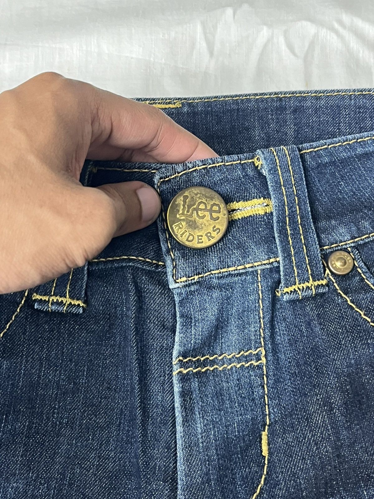 If Six Was Nine × Lee Lee Riders Union Made Bootcut Jeans Size 28" / US 6 / IT 42 - 4 Thumbnail
