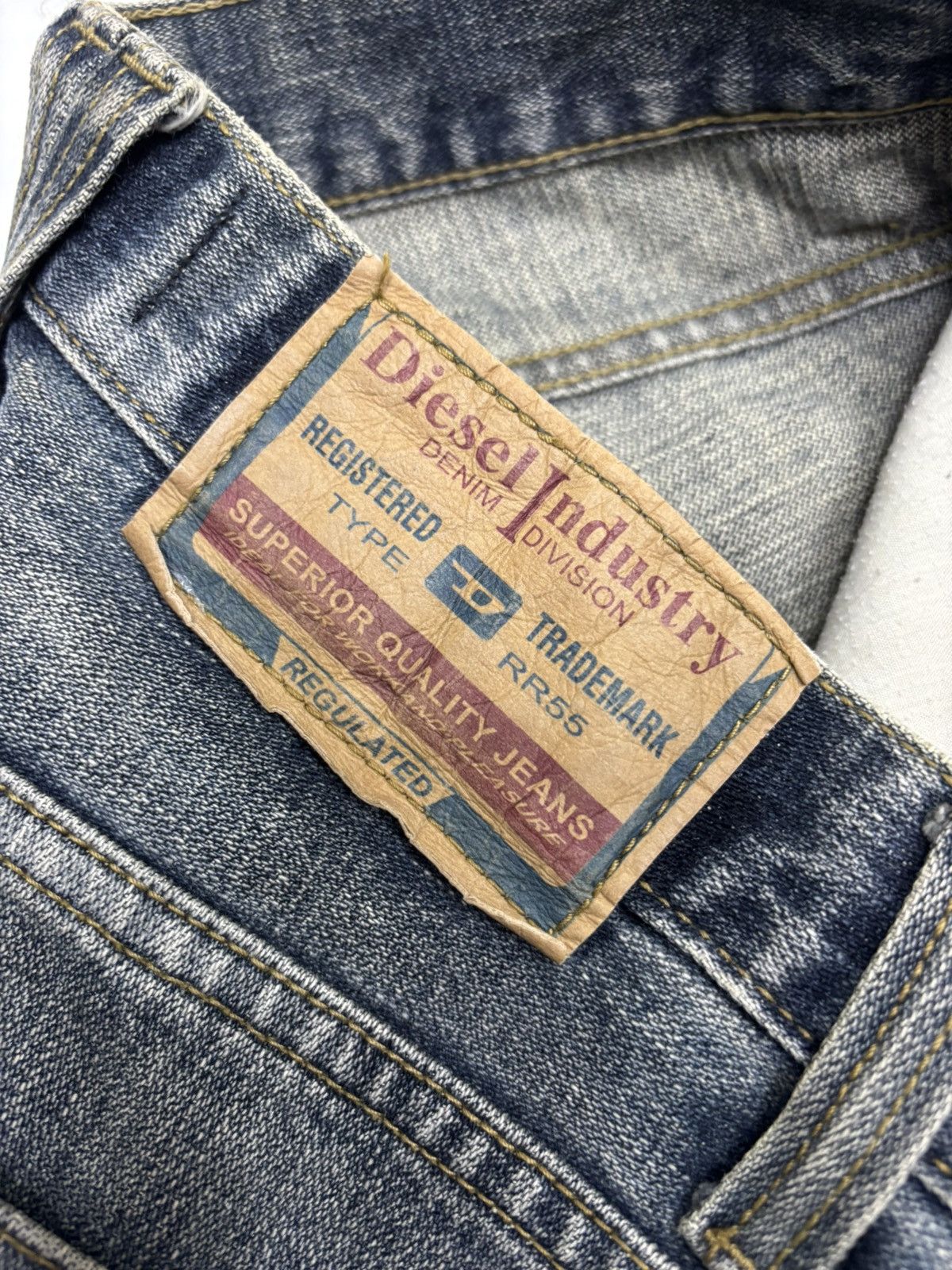Diesel × General Research × Issey Miyake DIESEL BAGGY DISTRESSED DENIM JEANS Size US 31 - 10 Thumbnail