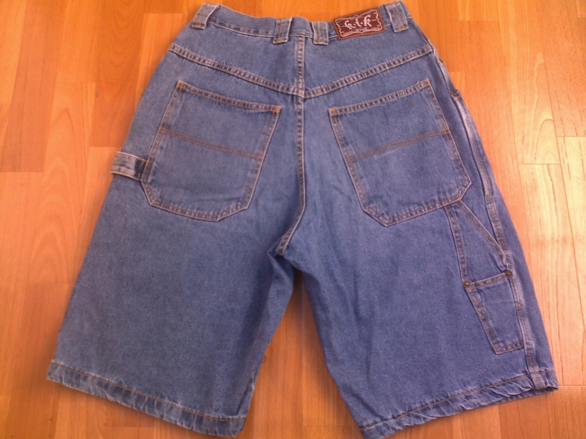 KIK WEAR jeans shorts vintage Made in USA baggy KikWear 32