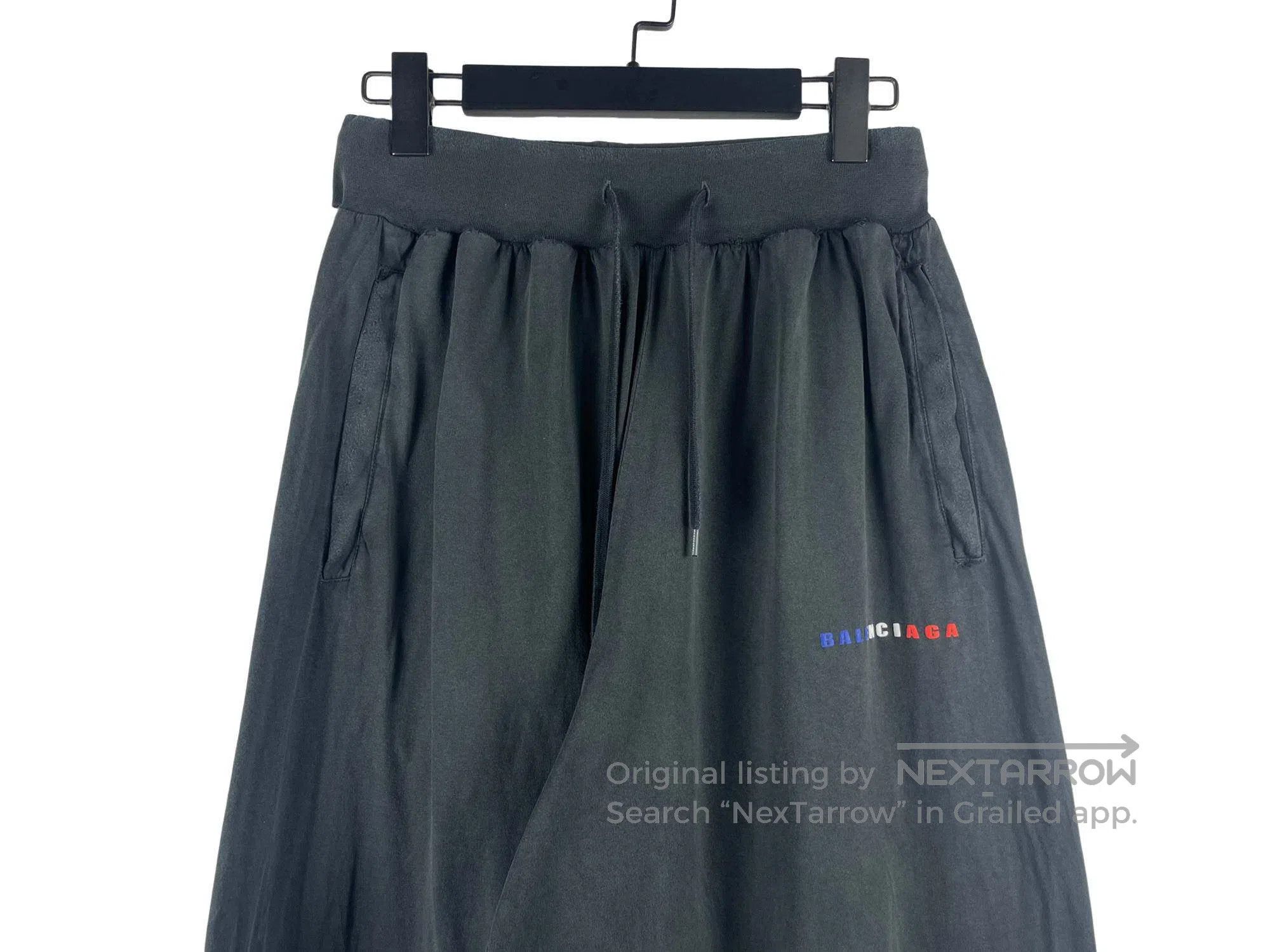 Balenciaga Balenciaga size XS Three-Color Embroidered Logo Cotton Mid Size US 27 - 3 Thumbnail