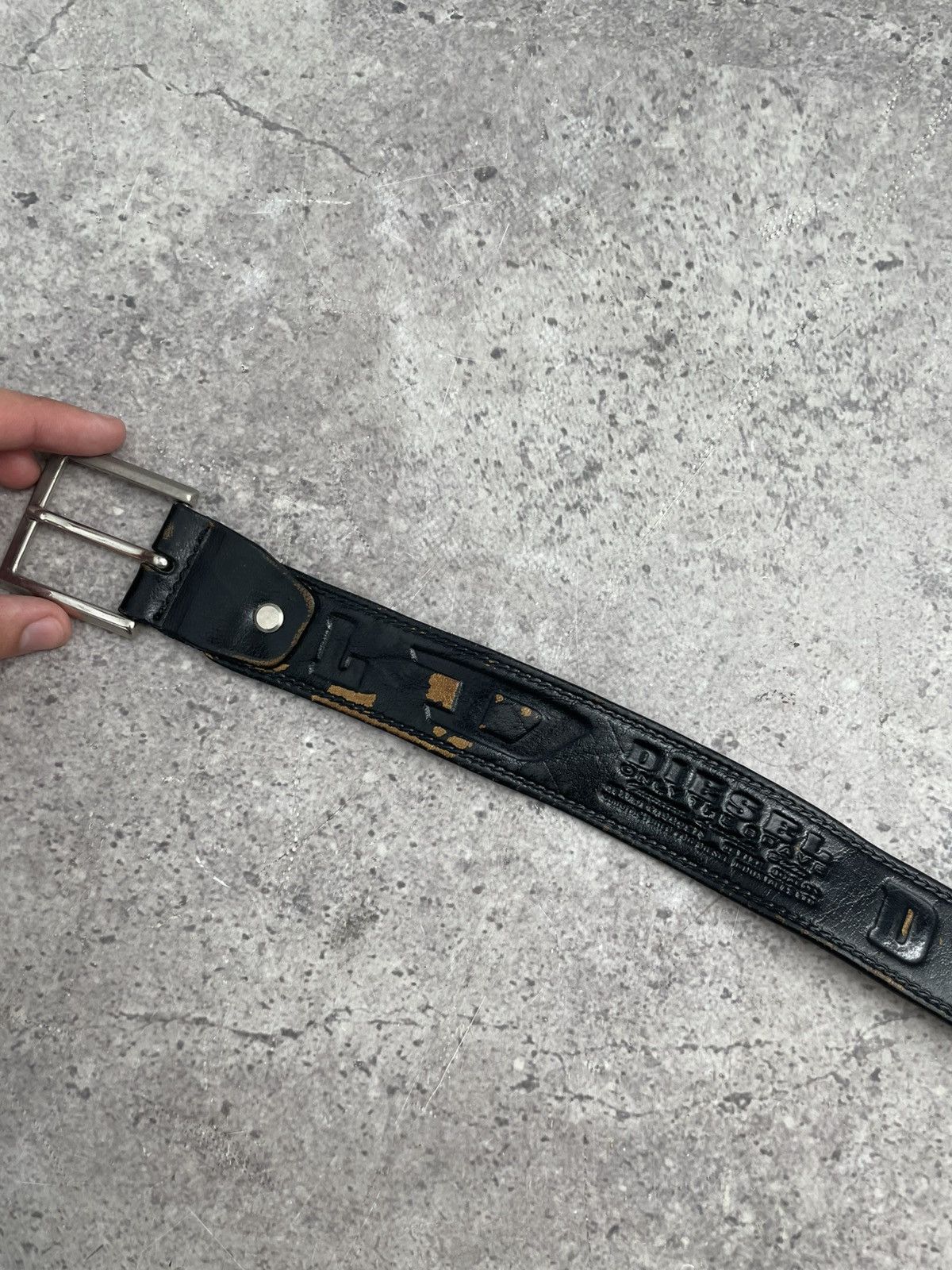 Diesel Vintage Diesel Leather Belt Size ONE SIZE - 3 Thumbnail
