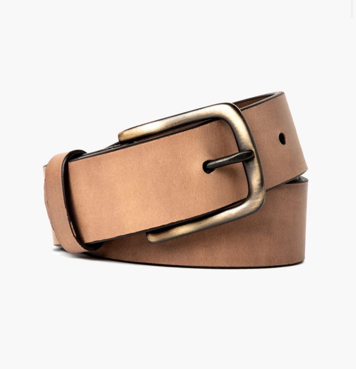 Other New Thursday Men Arizona Adobe Heritage Leather Belt Size 34 Size 34 - 1 Thumbnail