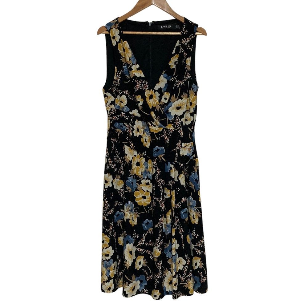 Ralph Lauren Ralph Lauren Lauren Ralph Lauren Floral Print Sleeveless Wrap Dress Textile Dresses DUTY FREE for USA Size ONE SIZE - 1 Thumbnail