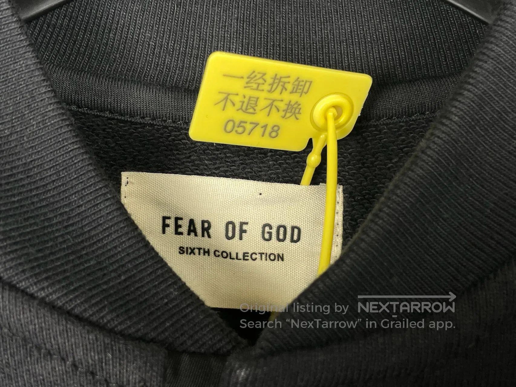Fear of God FEAR OF GOD Main Line Henry Neck Pullover Hoodie Size US XS / EU 42 / 0 - 5 Thumbnail