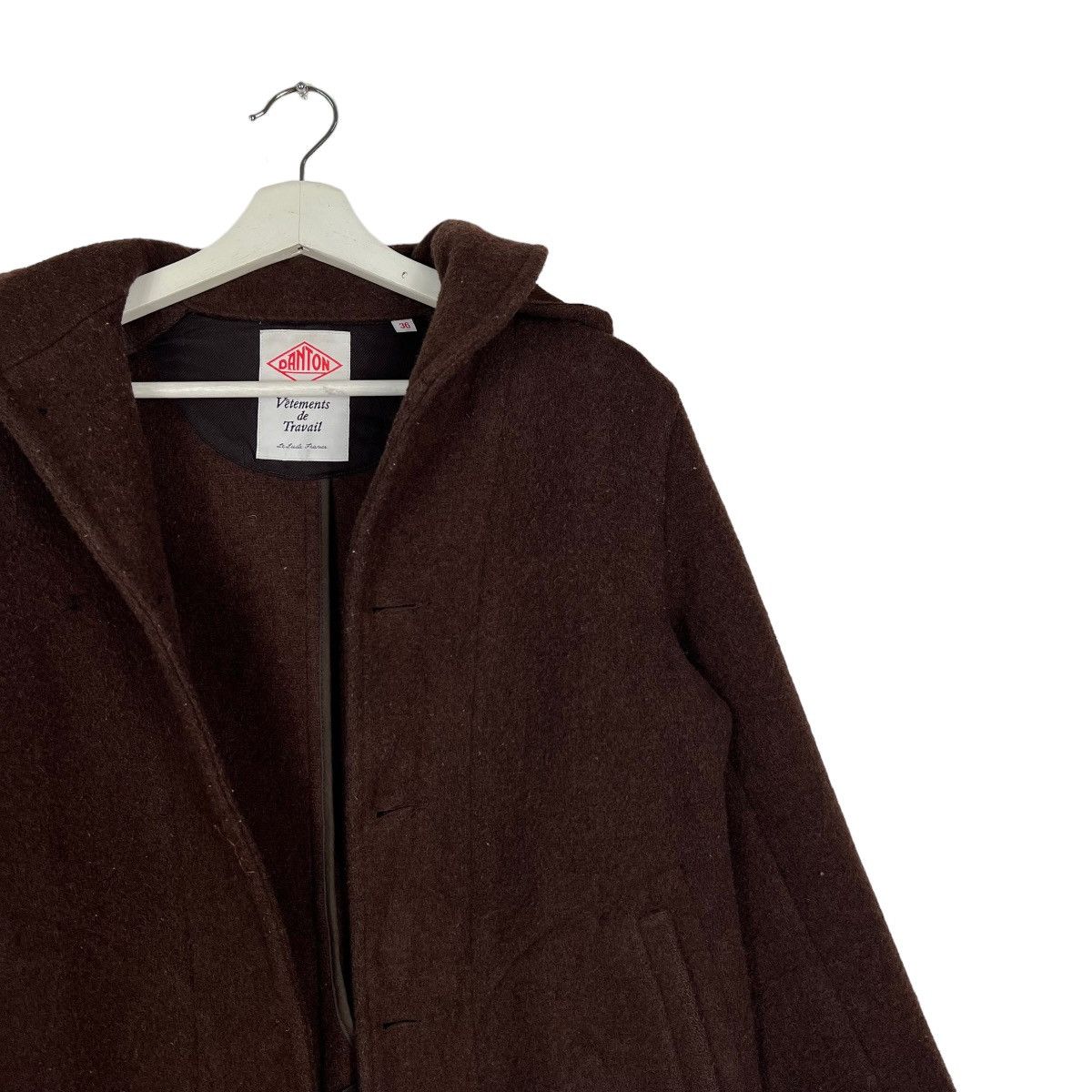 Danton 🔥DANTON WOOL OVERCOAT Size US S / EU 44-46 / 1 - 6 Thumbnail