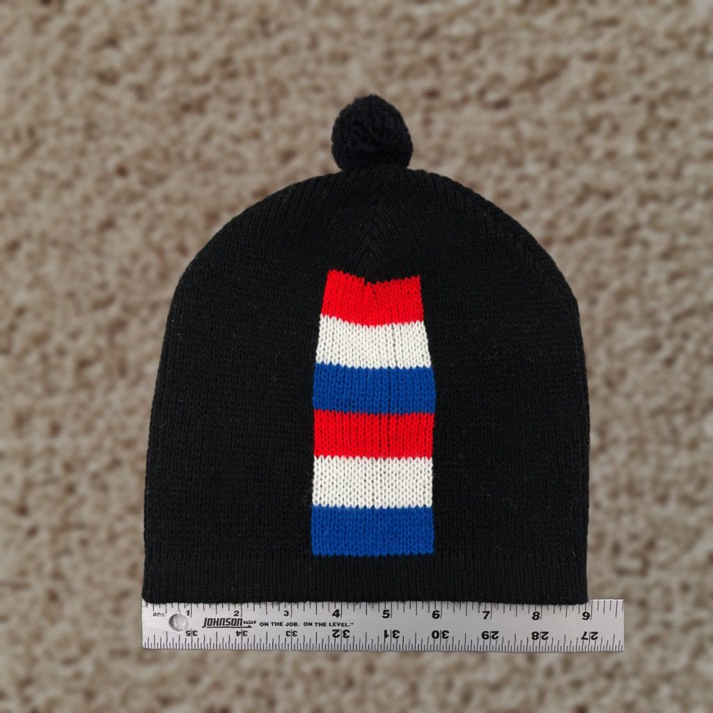 Vintage Netherlands Flag Beanie Adult One Size Black Knit Acrylic Hat Mens Ski Winter Size ONE SIZE - 1 Thumbnail