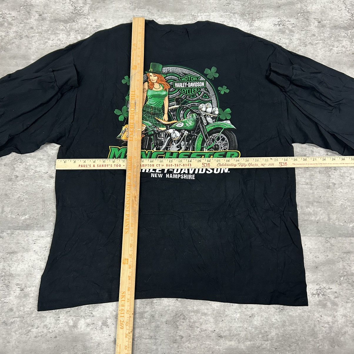 Harley Davidson Vintage Harley Davidson long sleeve t shirt size xxl Size US XXL / EU 58 / 5 - 5 Thumbnail