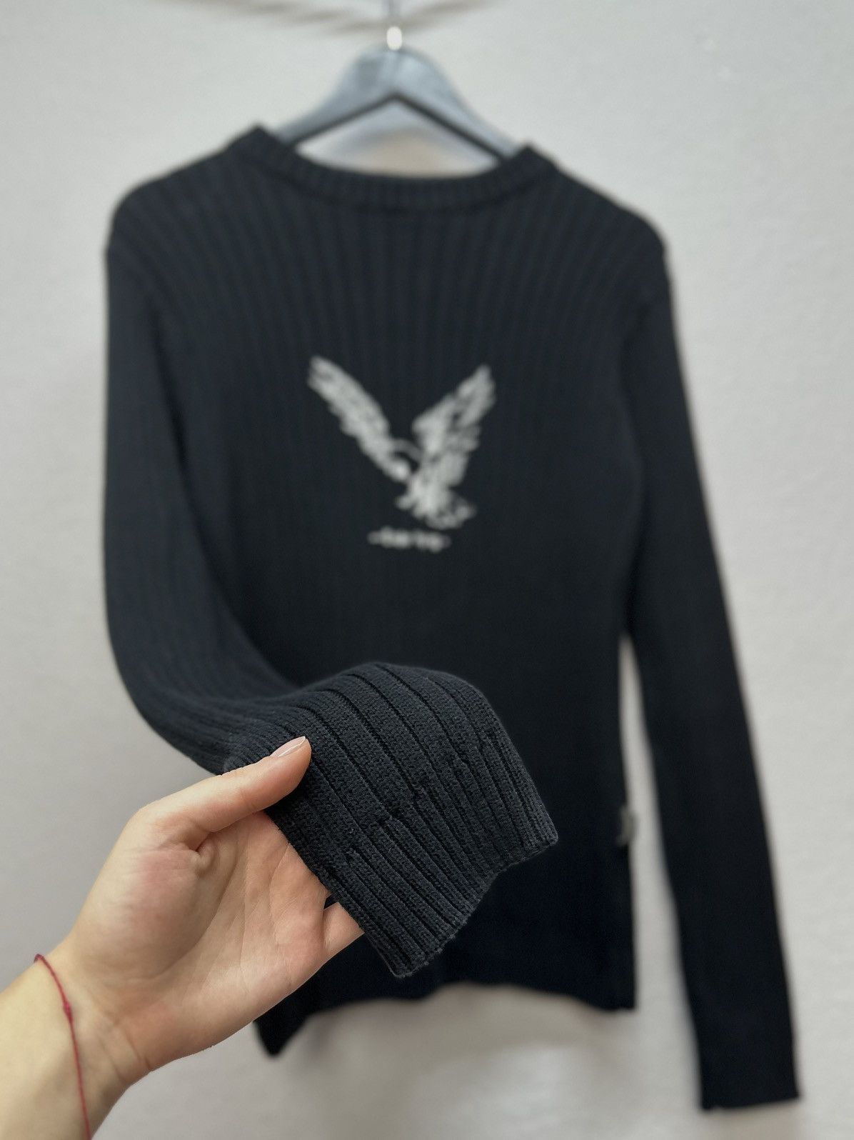 Diesel Vintage Y2K sweater Diesel Style Distressed Junya Watanabe Size US S / EU 44-46 / 1 - 8 Thumbnail