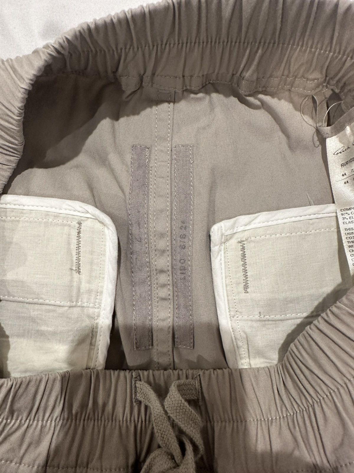 Rick Owens RICK OWENS Wide Leg Cargobela Pants Beige Size US 34 / EU 50 - 4 Thumbnail