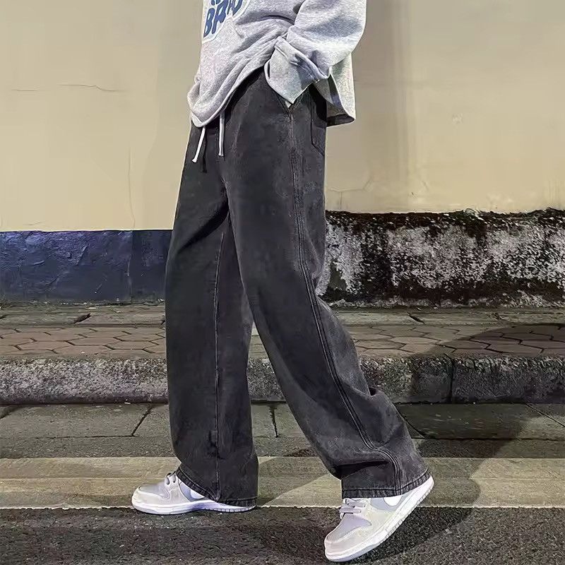 Other Washed Denim Pants - Y2K Wide Leg Skate Jeans Size US 28 / EU 44 - 4 Thumbnail