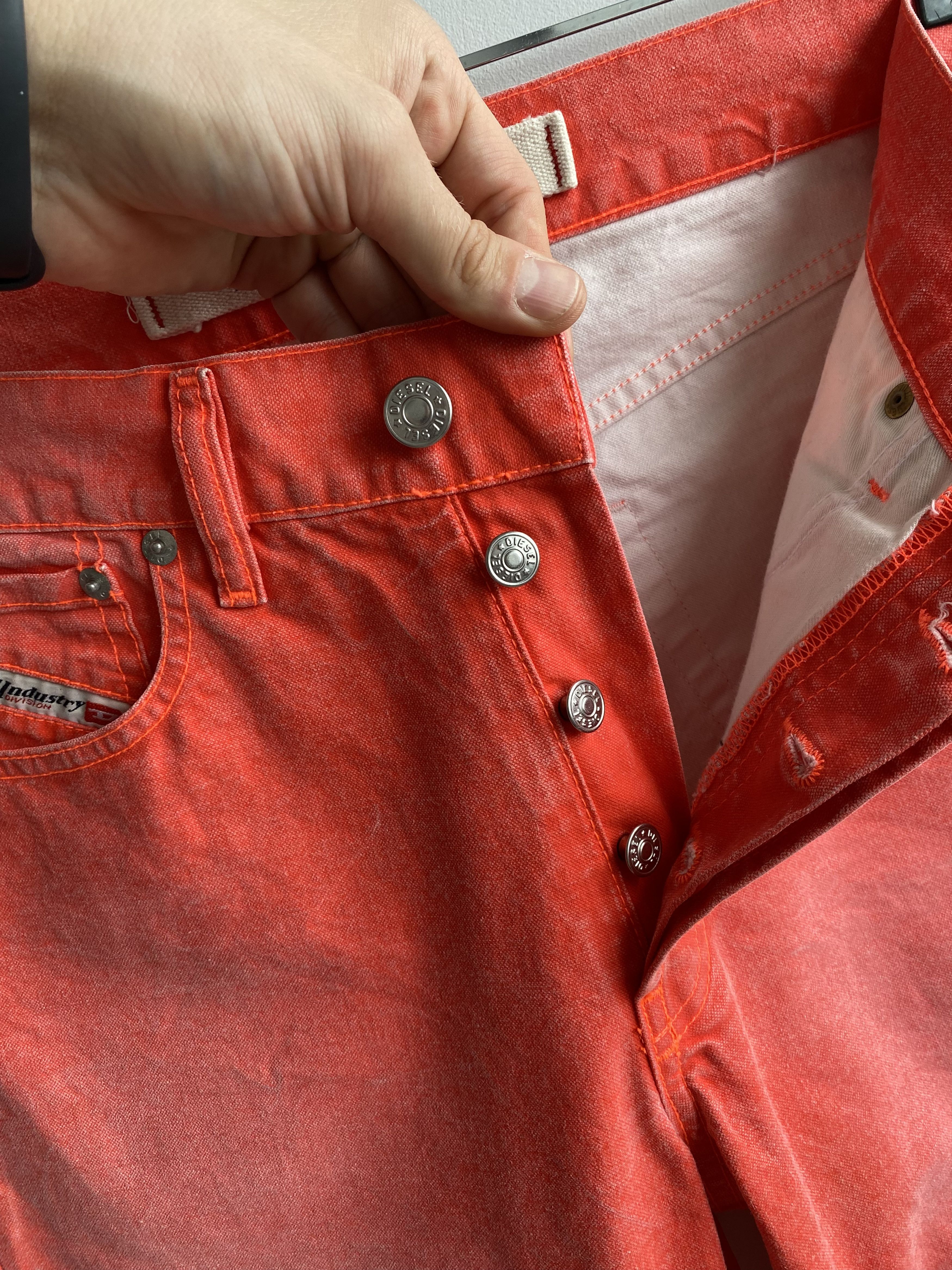 Diesel DIESEL Division Culture Rave/Acid Denim Size US 31 - 8 Thumbnail