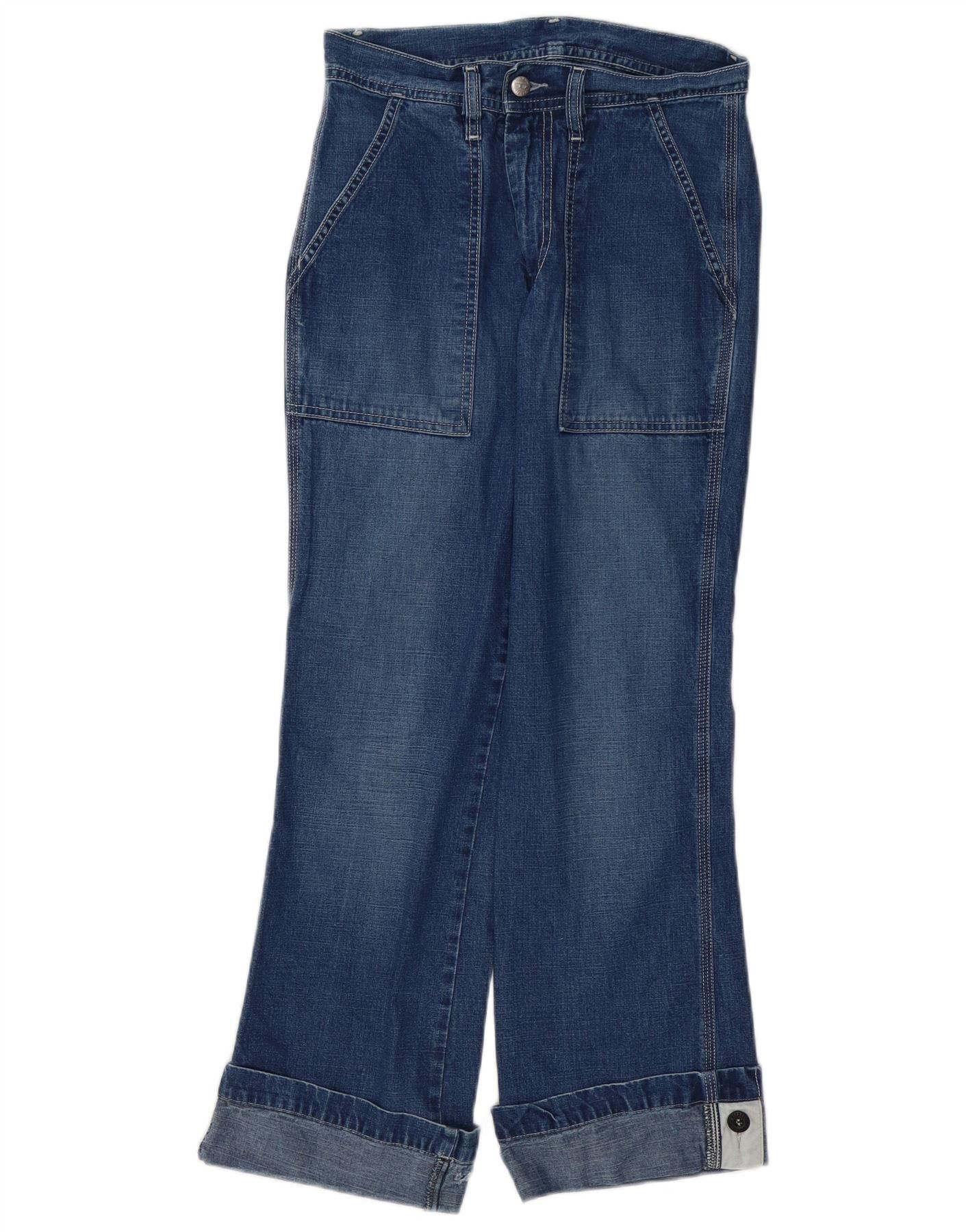 Diesel Womens Bootcut Jeans W26 L27 Blue Cotton Size 42" / US 20 - 1 Thumbnail