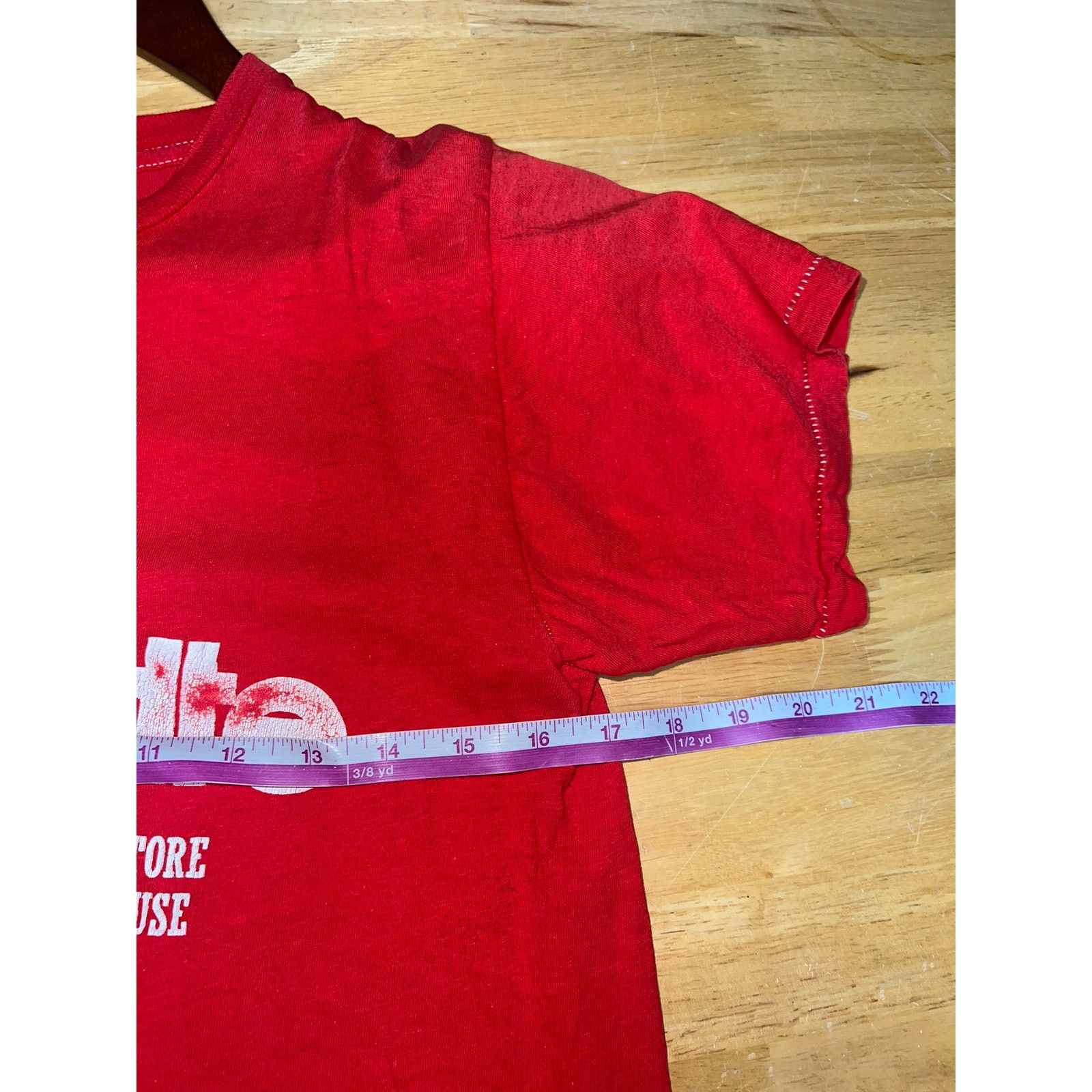 Vintage Vintage Lafayette Electronics Shirt Red 80s 1980s Tee VTG M Size US M / EU 48-50 / 2 - 10 Thumbnail