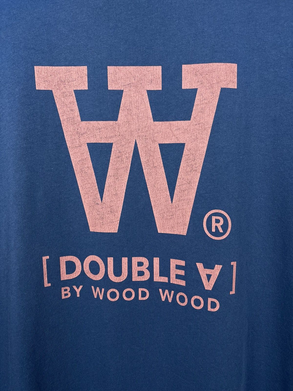 Wood Wood Wood Wood Double A Big Logo T-Shirt Men’s Size L Size US L / EU 52-54 / 3 - 5 Thumbnail