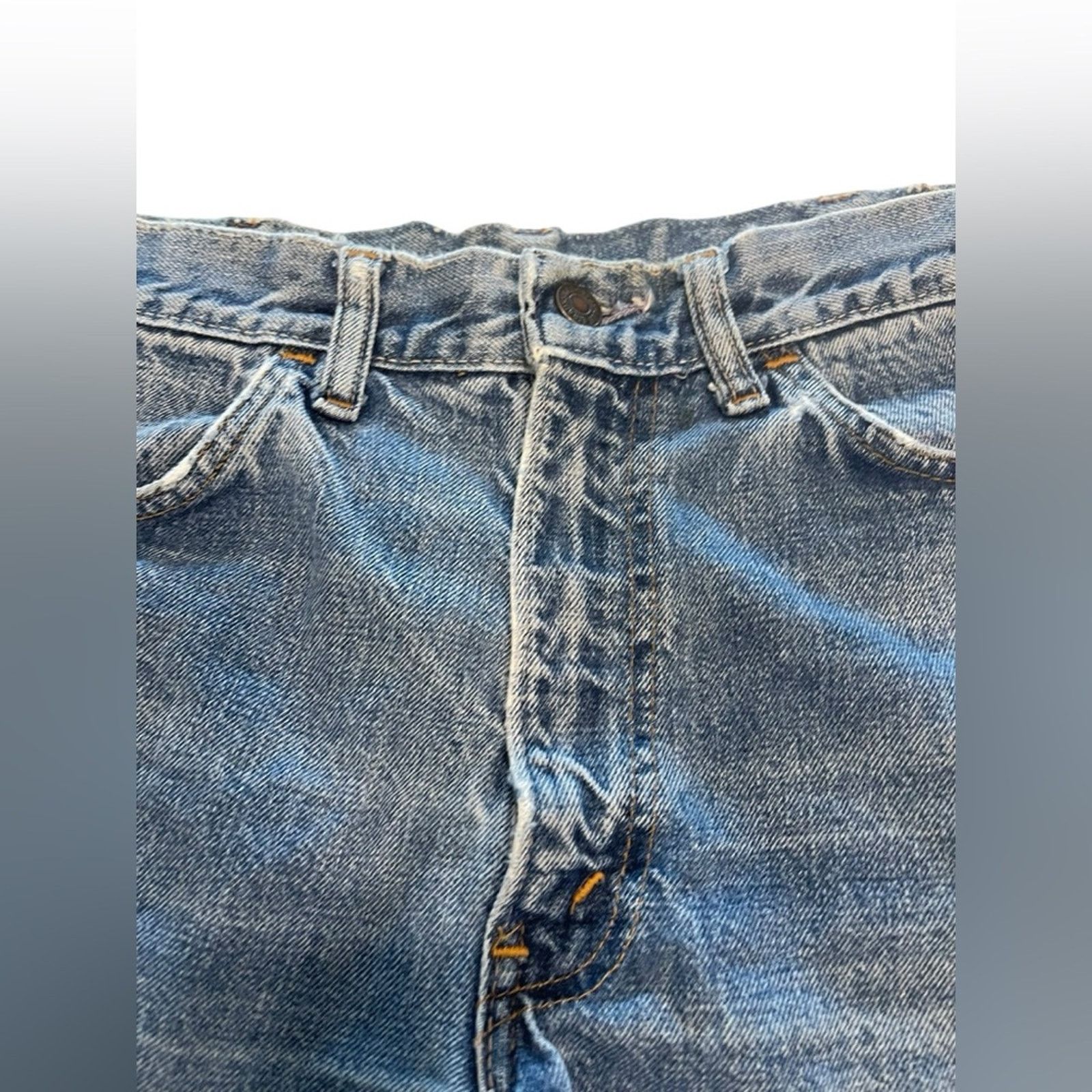 Levi's Vintage Levi’s big E Casual Blue Denim Shorts Size: 30 Size 30" / US 8 / IT 44 - 2 Thumbnail