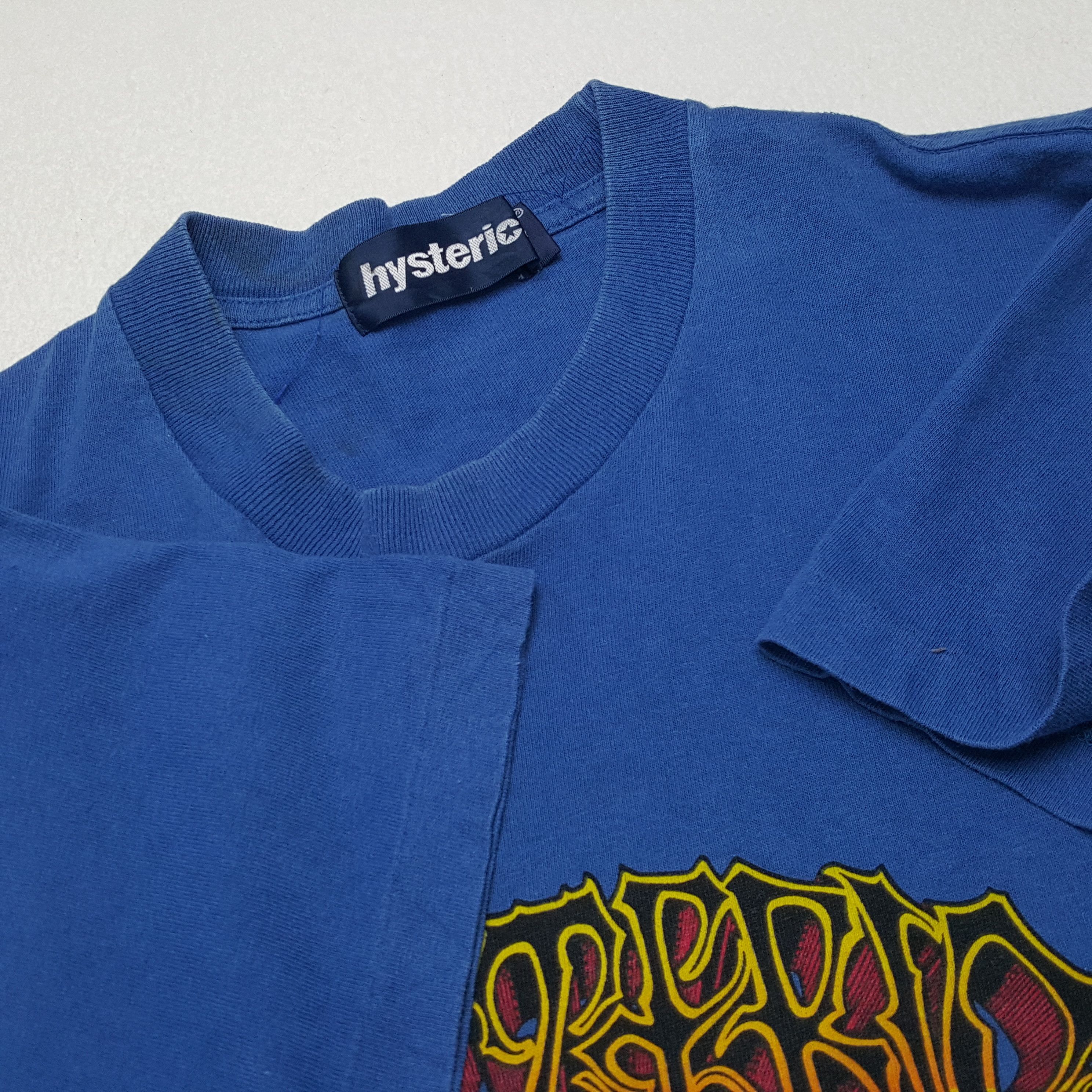 Hysteric Glamour × Japanese Brand × Vintage HYSTERIC GLAMOUR Center Rare Design Vintage Tshirt Size US S / EU 44-46 / 1 - 7 Thumbnail