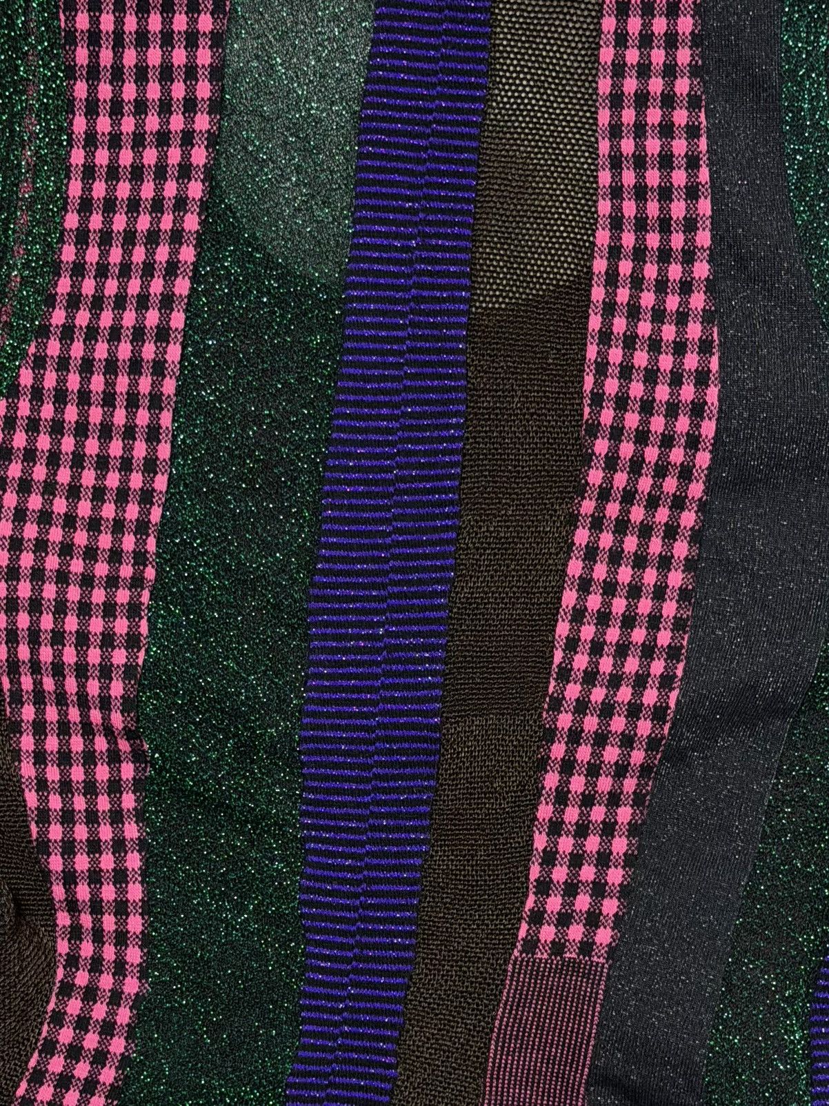 Junya Watanabe JUNYA WATANABE S/S 2006 Reconstructed Patchwork Knit Top Size S / US 4 / IT 40 - 4 Thumbnail