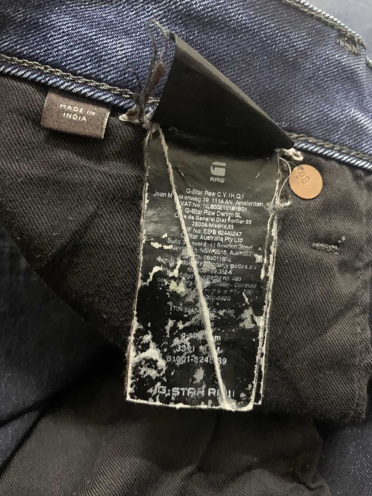 G-Star Vintage G Star Raw Denim Streetwear Jeans Japanese Y2K 32 Size US 32 / EU 48 - 13 Thumbnail