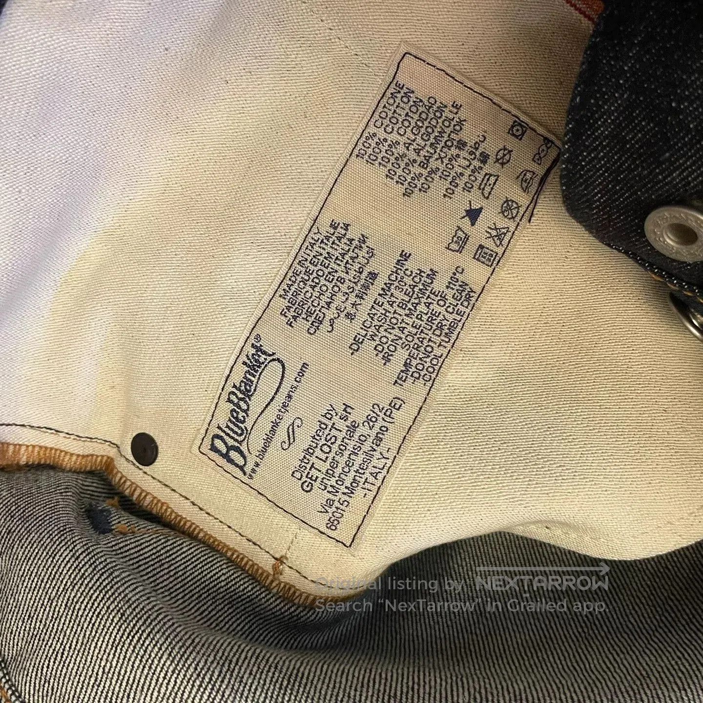 Other Blue Blanket P1 Indigo Selvedge Denim. Size US 34 / EU 50 - 5 Thumbnail
