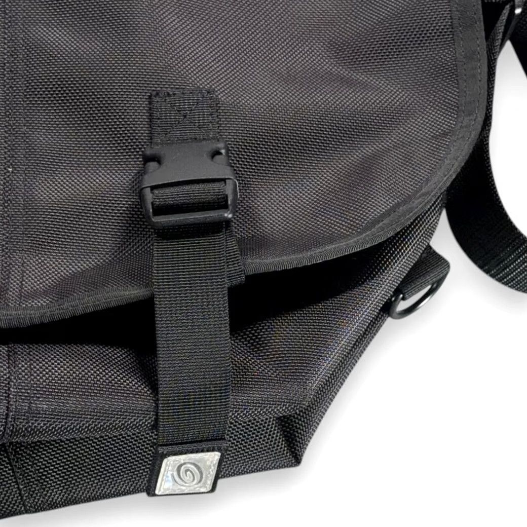 Vintage Timbuk2 Messenger Bag Large Black Nylon Crossbody Commuter Cycling Laptop Strap Size ONE SIZE - 5 Thumbnail