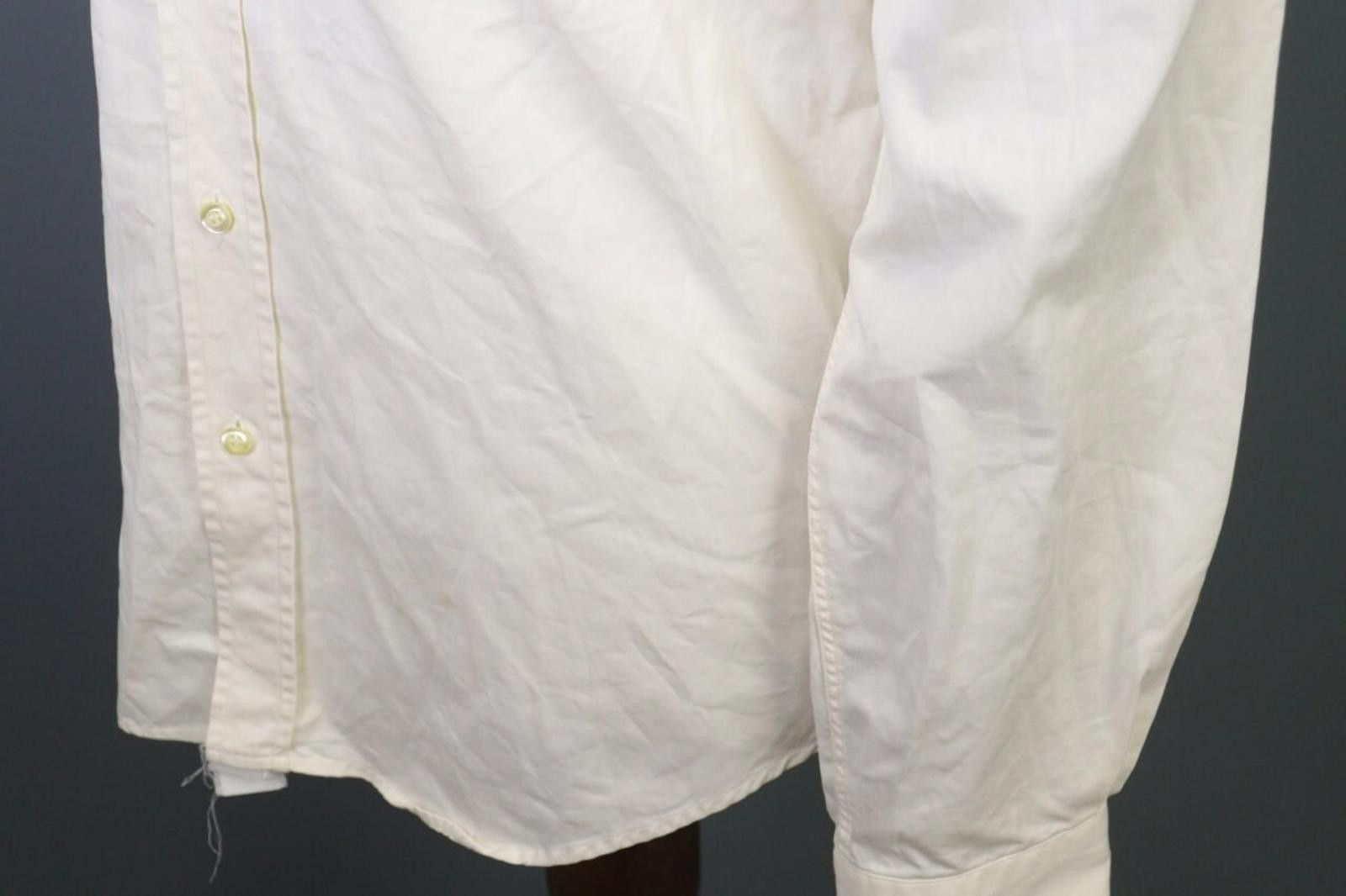 Kenzo Kenzo Homme White Long Sleeve Button Down Shirt Size 41 / 16 Size US M / EU 48-50 / 2 - 11 Thumbnail