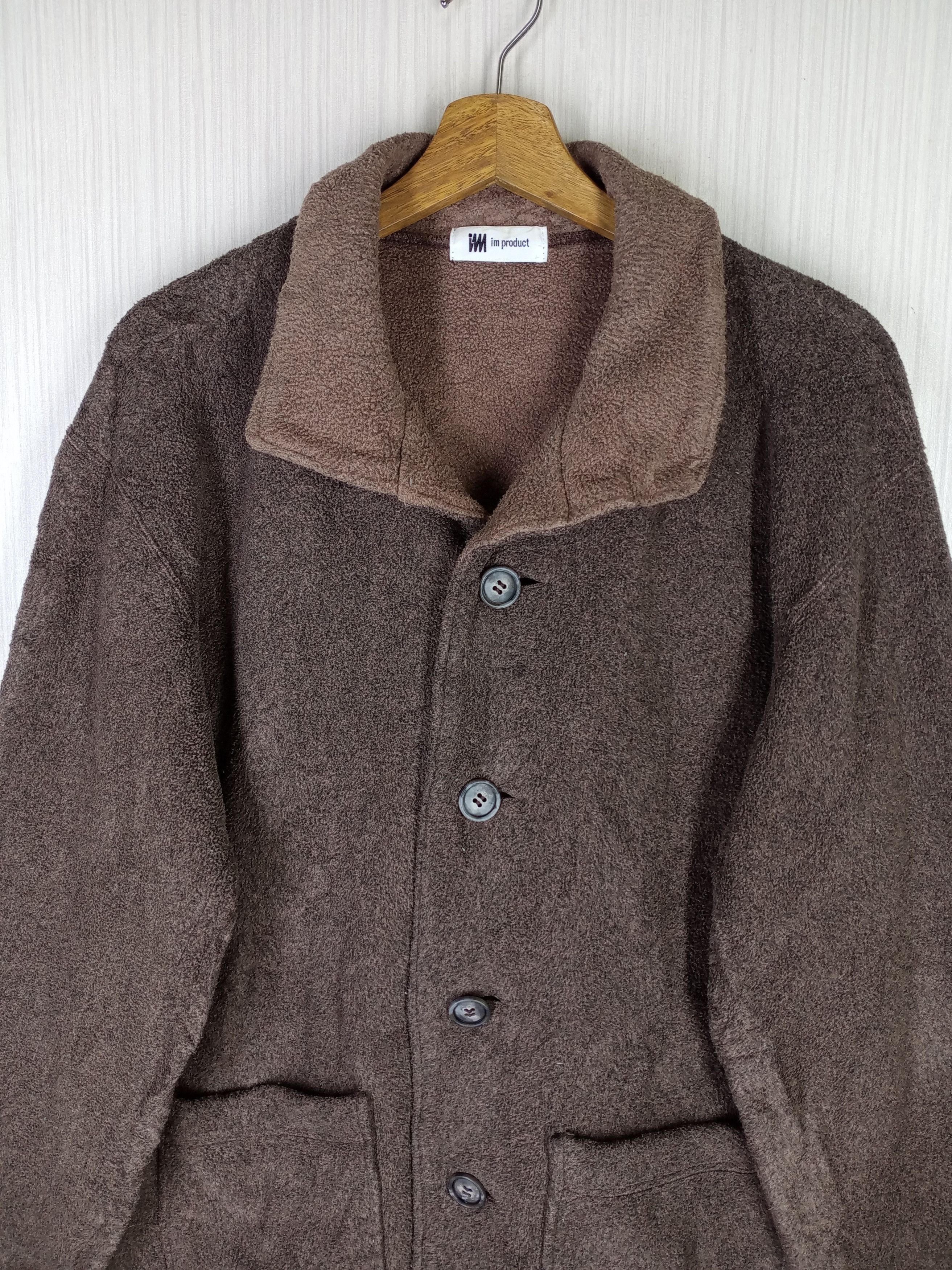 Issey Miyake Vintage Issey Miyake IM Product Double Pocket Fleece Jacket Size US L / EU 52-54 / 3 - 4 Thumbnail