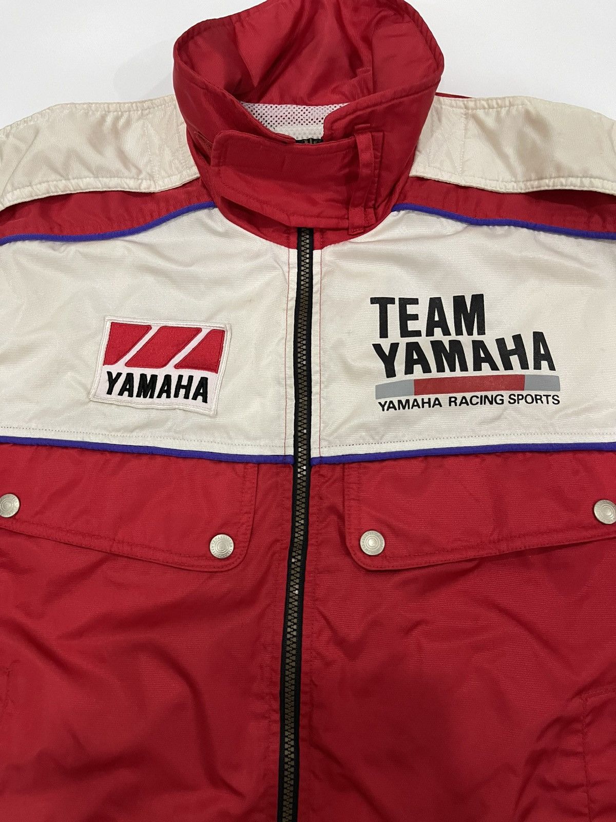 Yamaha vintage jacket team yamaha Size US L / EU 52-54 / 3 - 3 Thumbnail