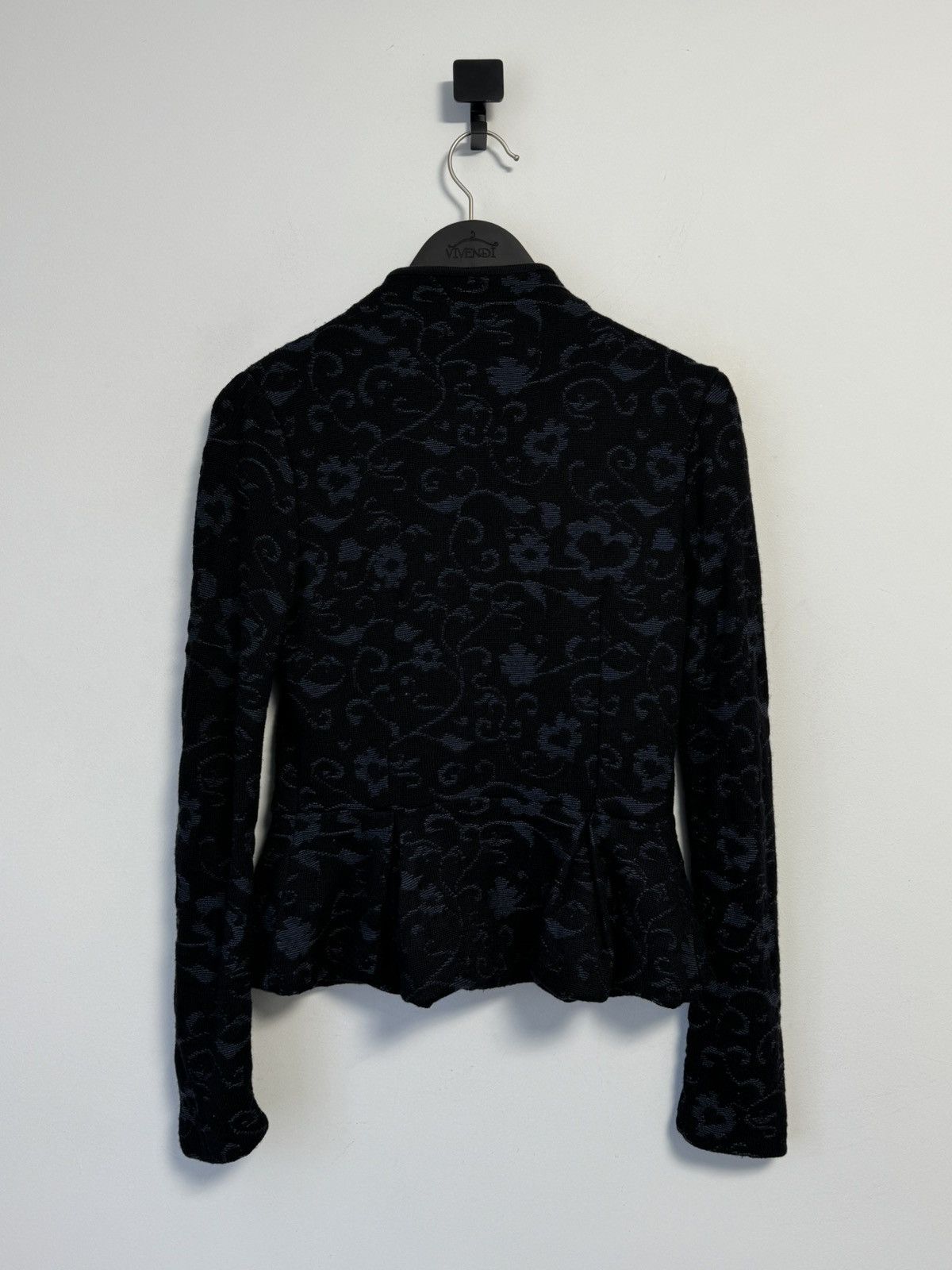 Other Ivko Floral Knit Jacket Women Button Up Lightweight Elegant Size M / US 6-8 / IT 42-44 - 14 Thumbnail